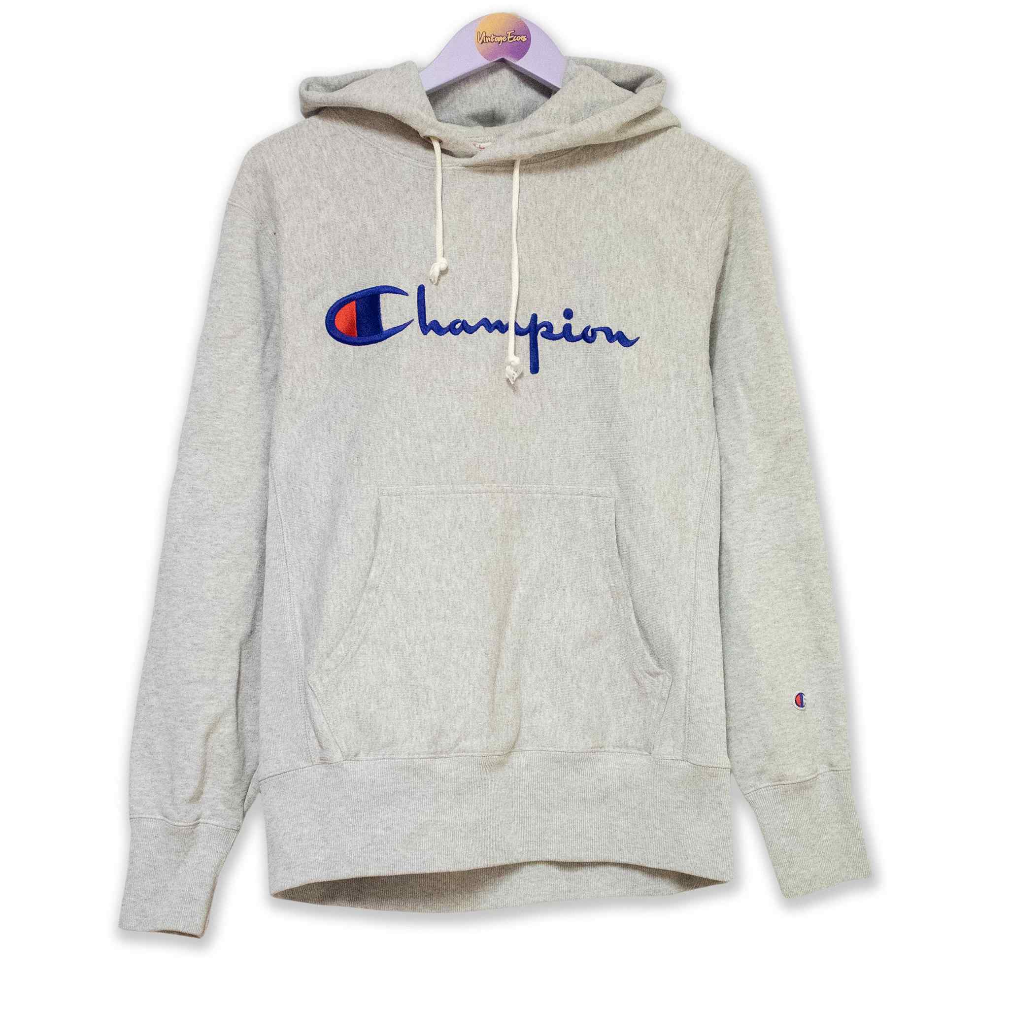 Hoodie Felpa Champion Pelle Grey Tuta Champion Floreale