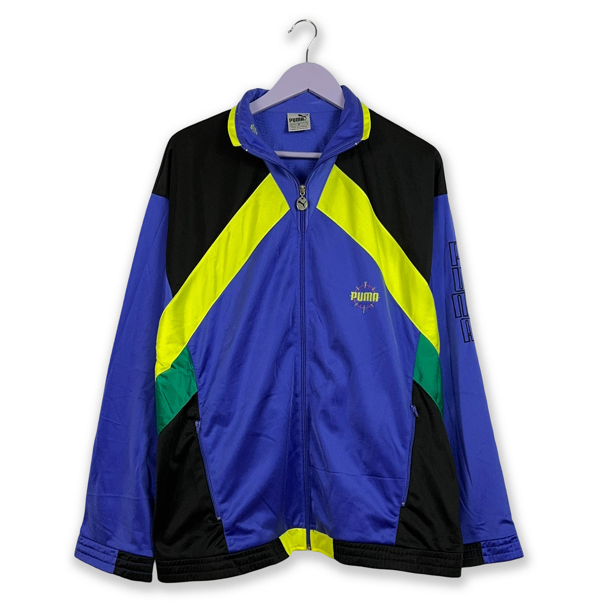 Felpa puma rossa e blu shop