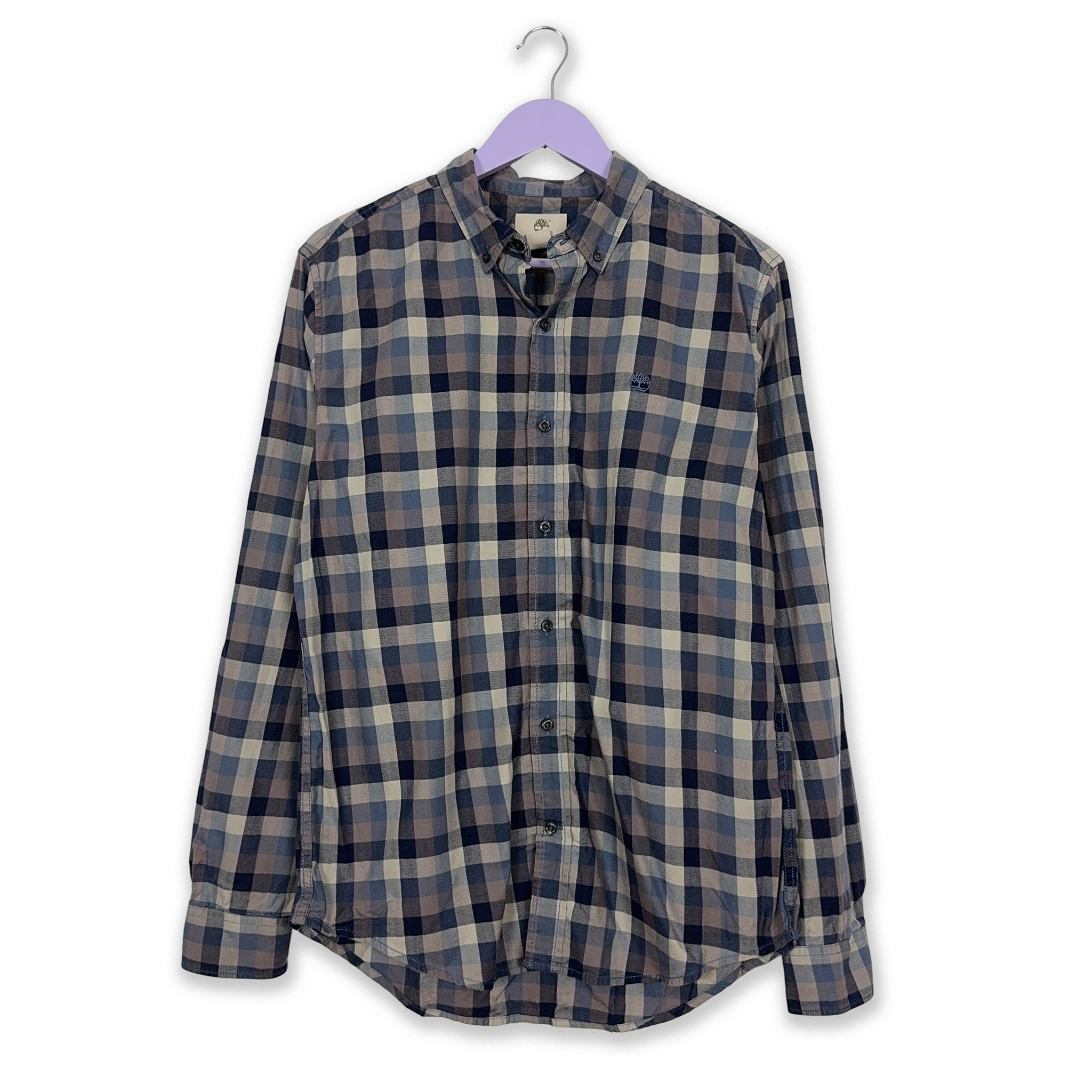 Timberland Camicia A Quadri Blu Timberland Camicia A Quadretti In