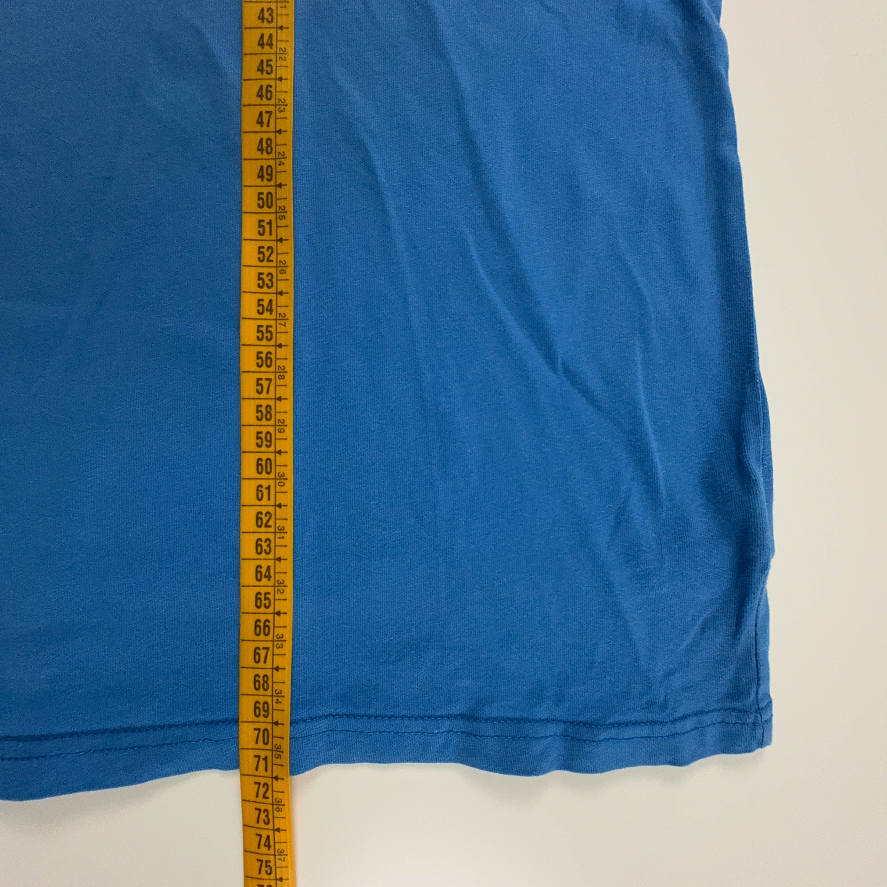 The North Face Light Blue Crew Neck Print T-Shirt - Men's Size XL