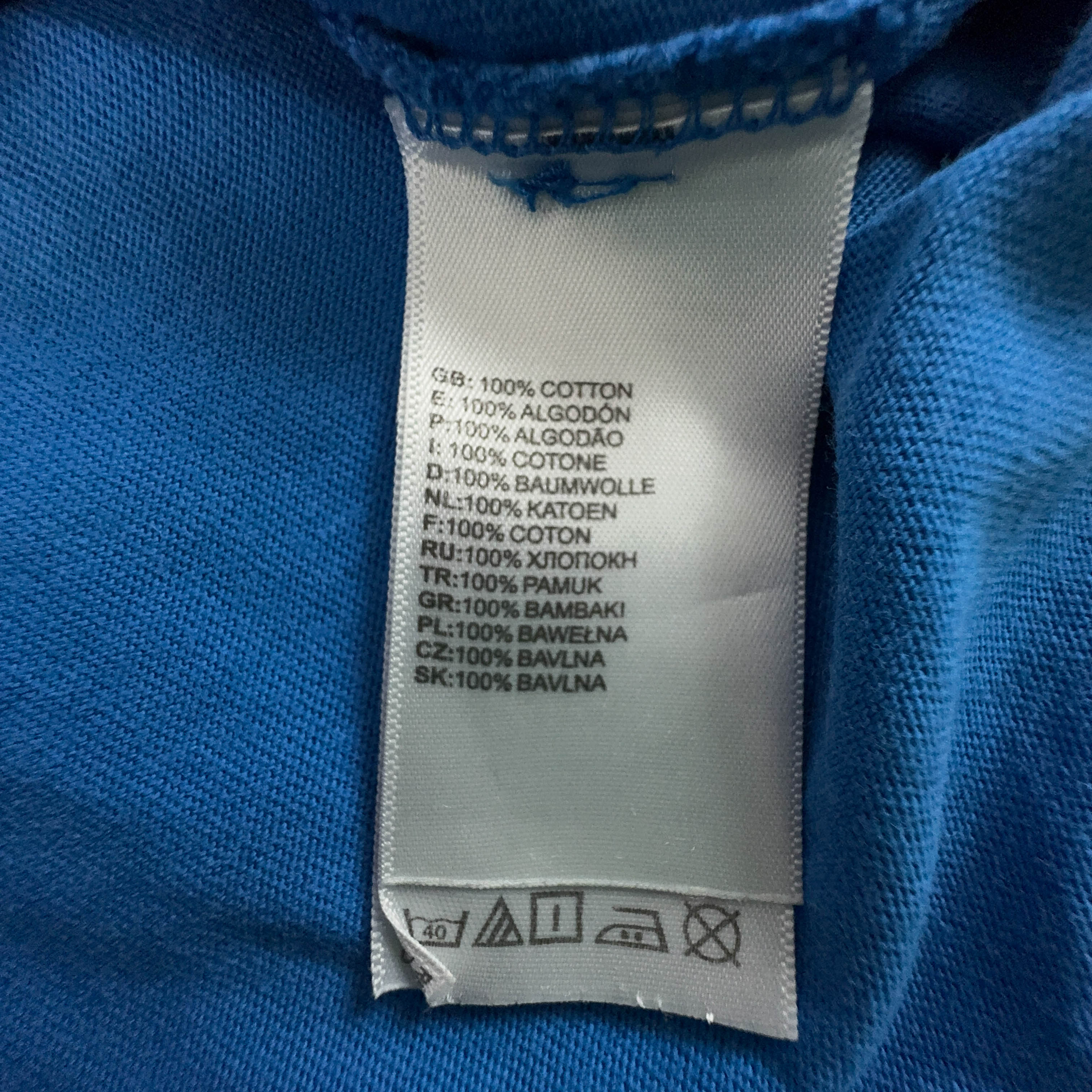 The North Face Light Blue Crew Neck Print T-Shirt - Men's Size XL