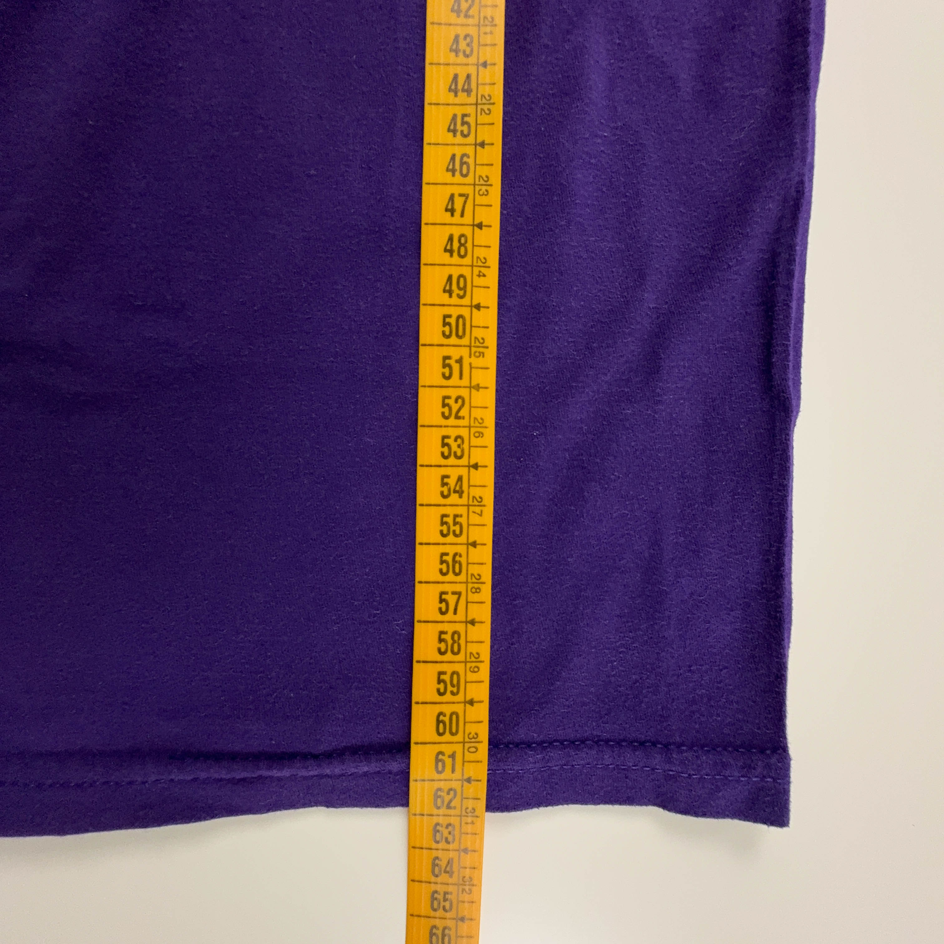 Adidas Lakers 24 Purple Crew Neck T-Shirt - Men's Size S