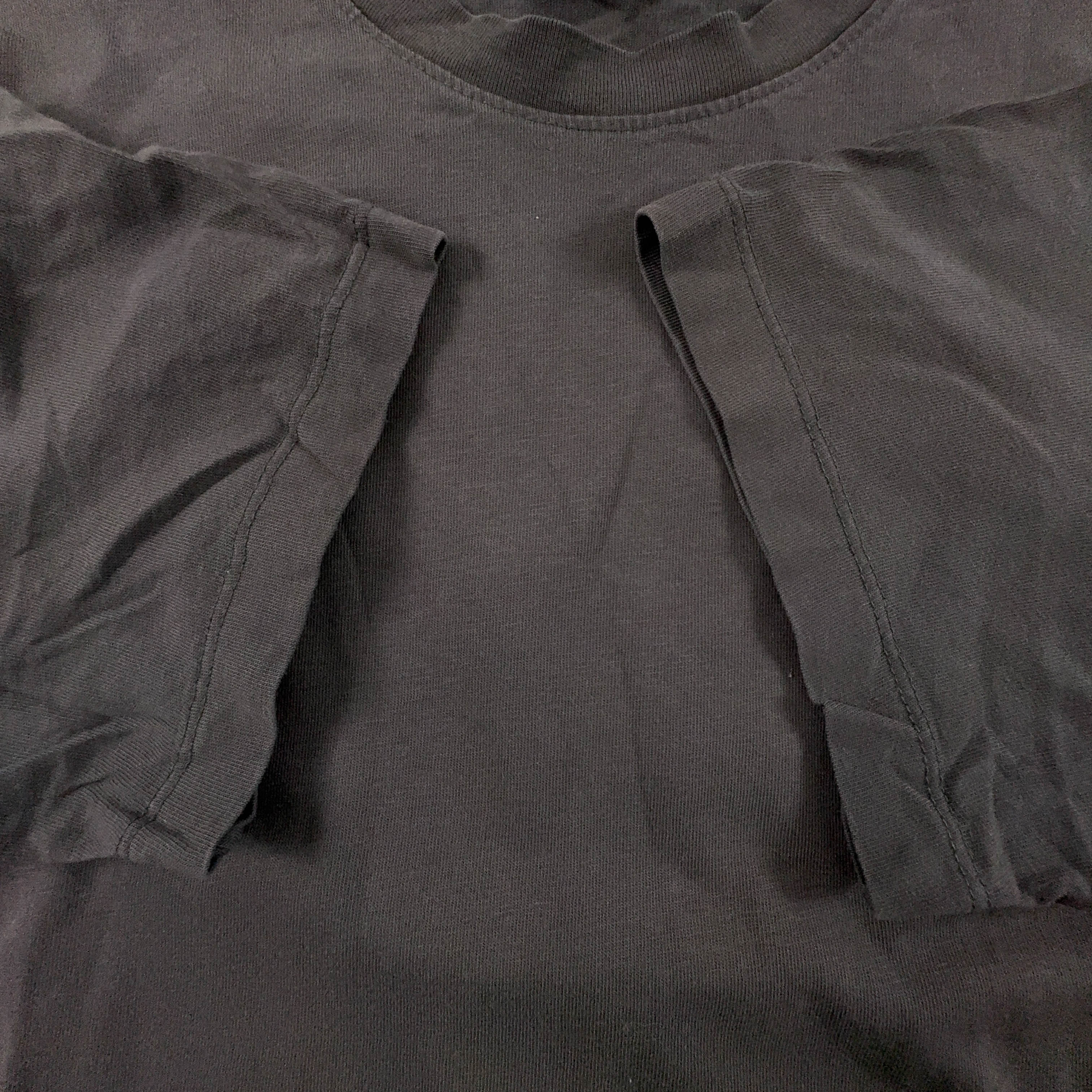 Nike Grey Crew Neck Cotton T-Shirt - Men's Size M/L