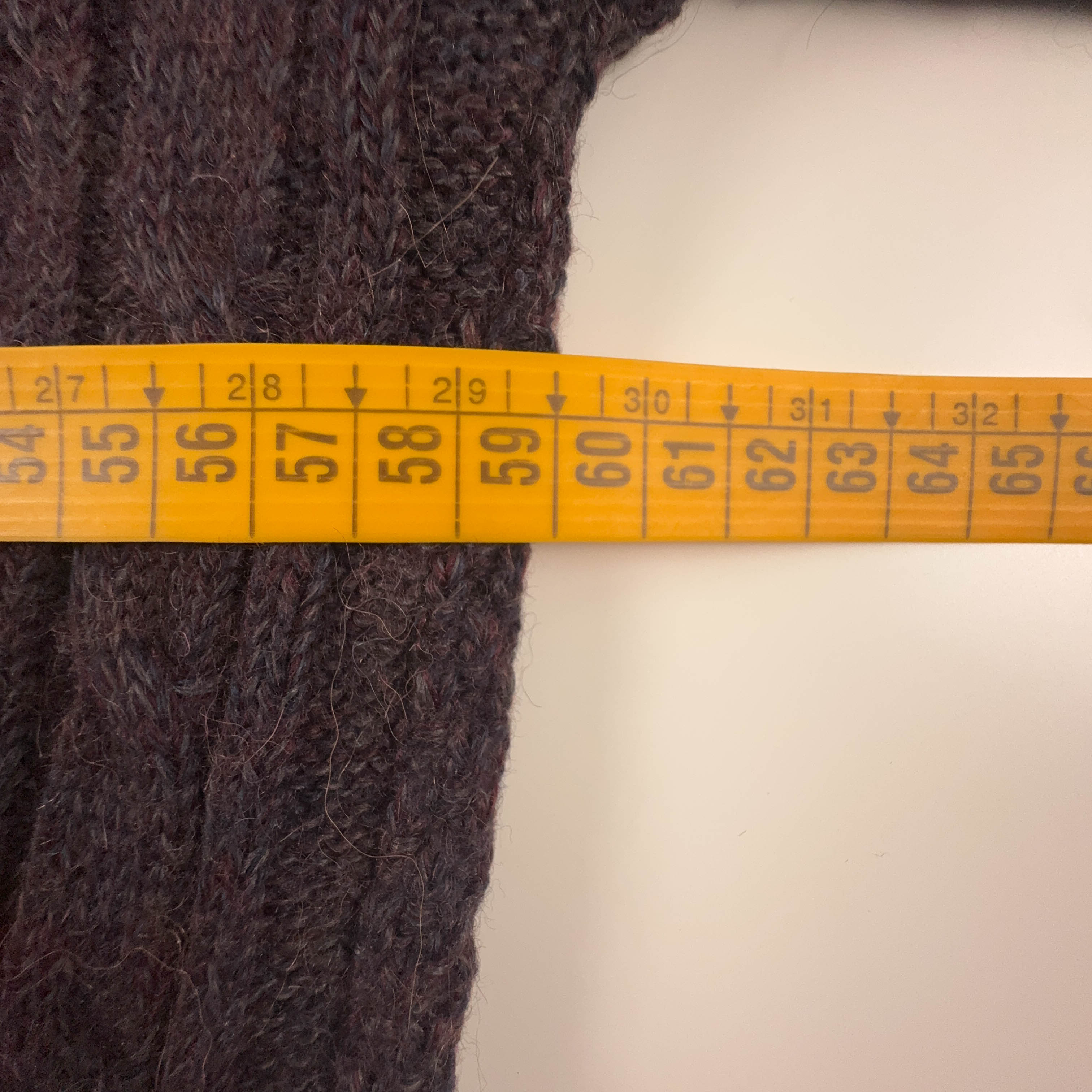 Cardigan Vintage Paul Smith bordeaux con bottoni anni 80 90 - Taglia 50 uomo