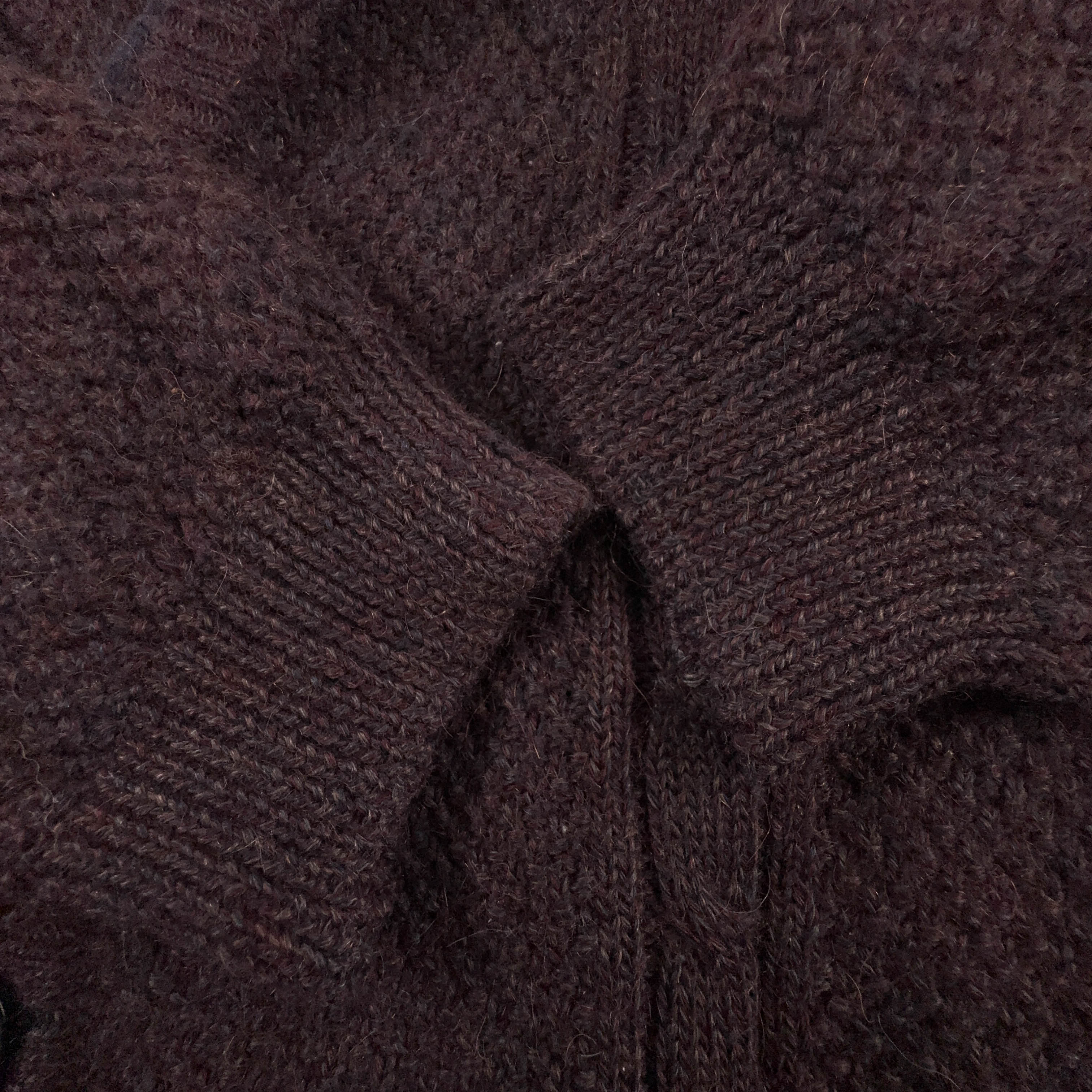 Cardigan Vintage Paul Smith bordeaux con bottoni anni 80 90 - Taglia 50 uomo