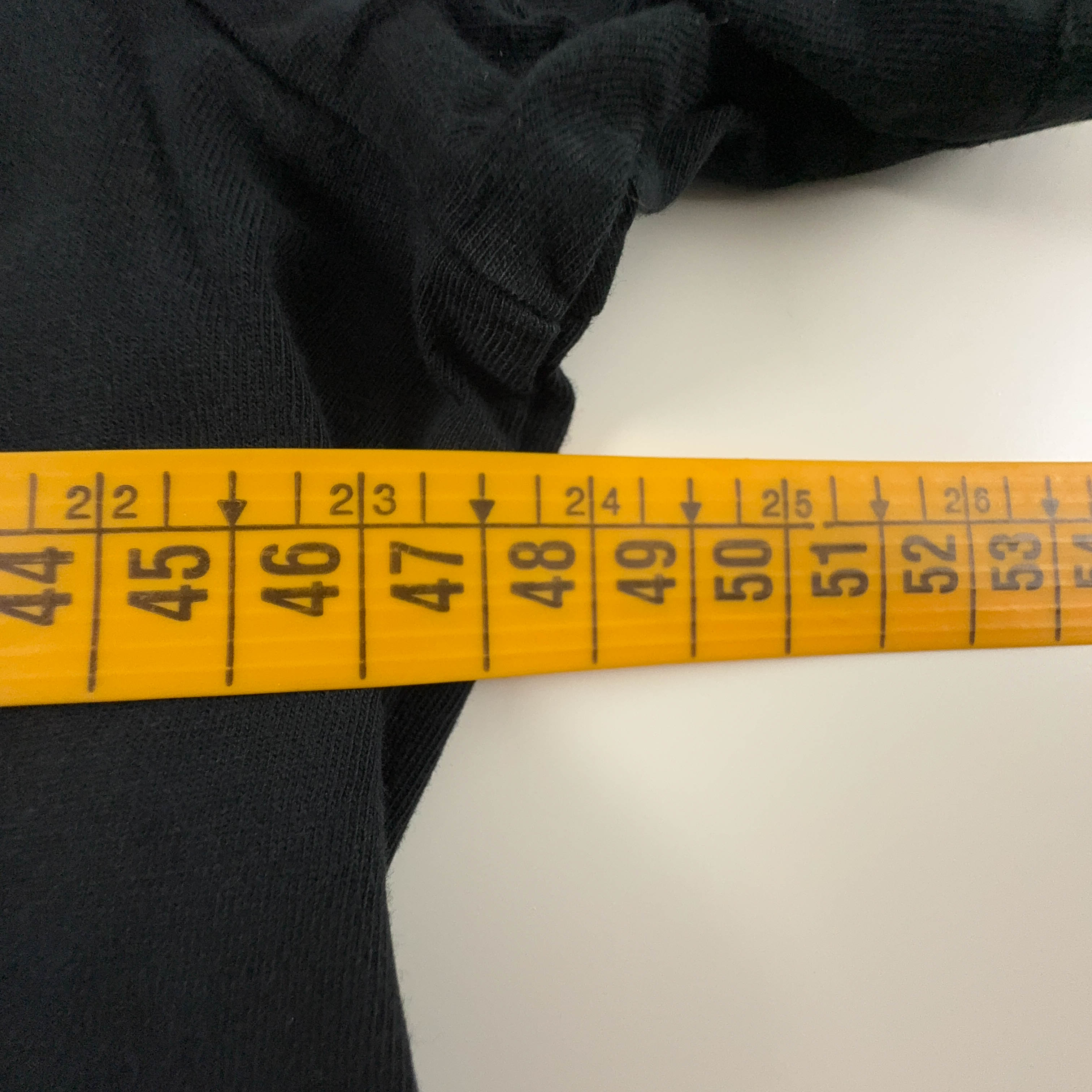 K-Way Black Crew Neck Cotton T-Shirt - Size S/M Men's