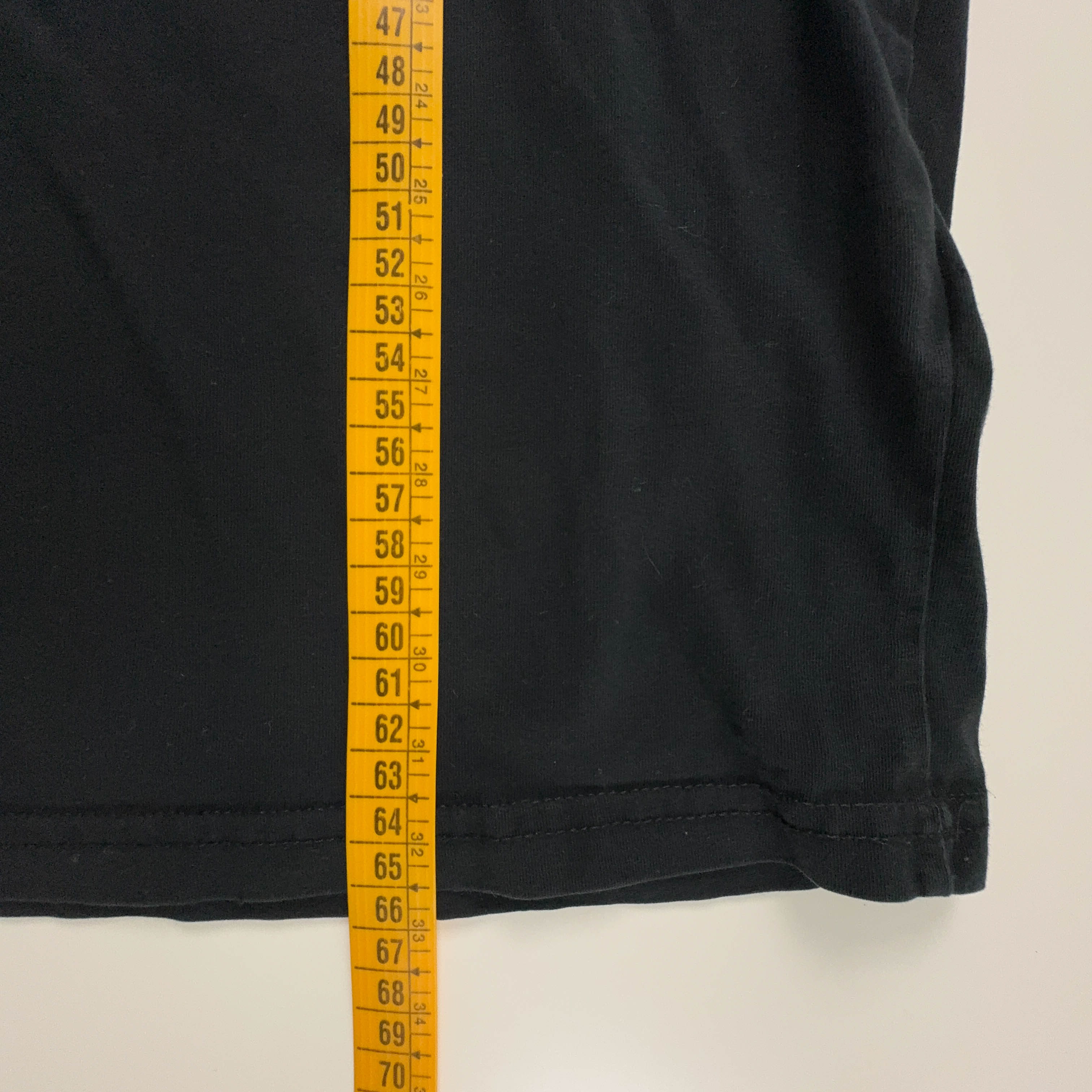 K-Way Black Crew Neck Cotton T-Shirt - Size S/M Men's