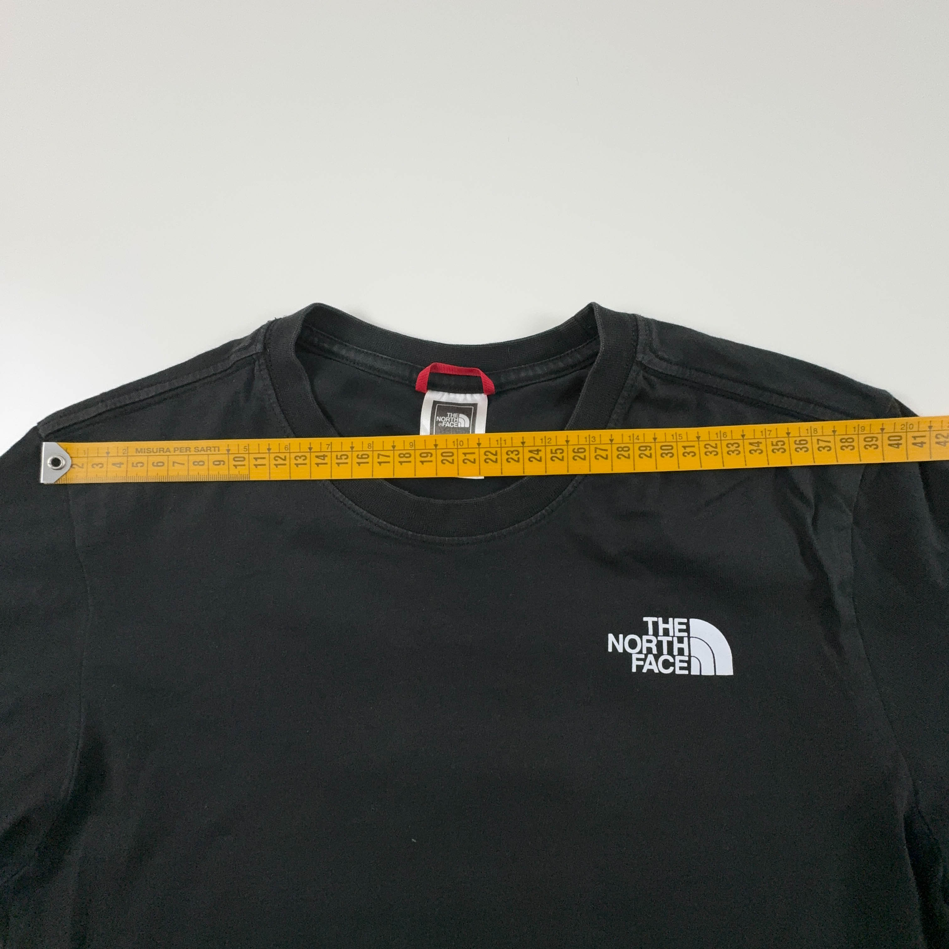 The North Face Black Crew Neck Cotton T-Shirt - Men's Size XS/S