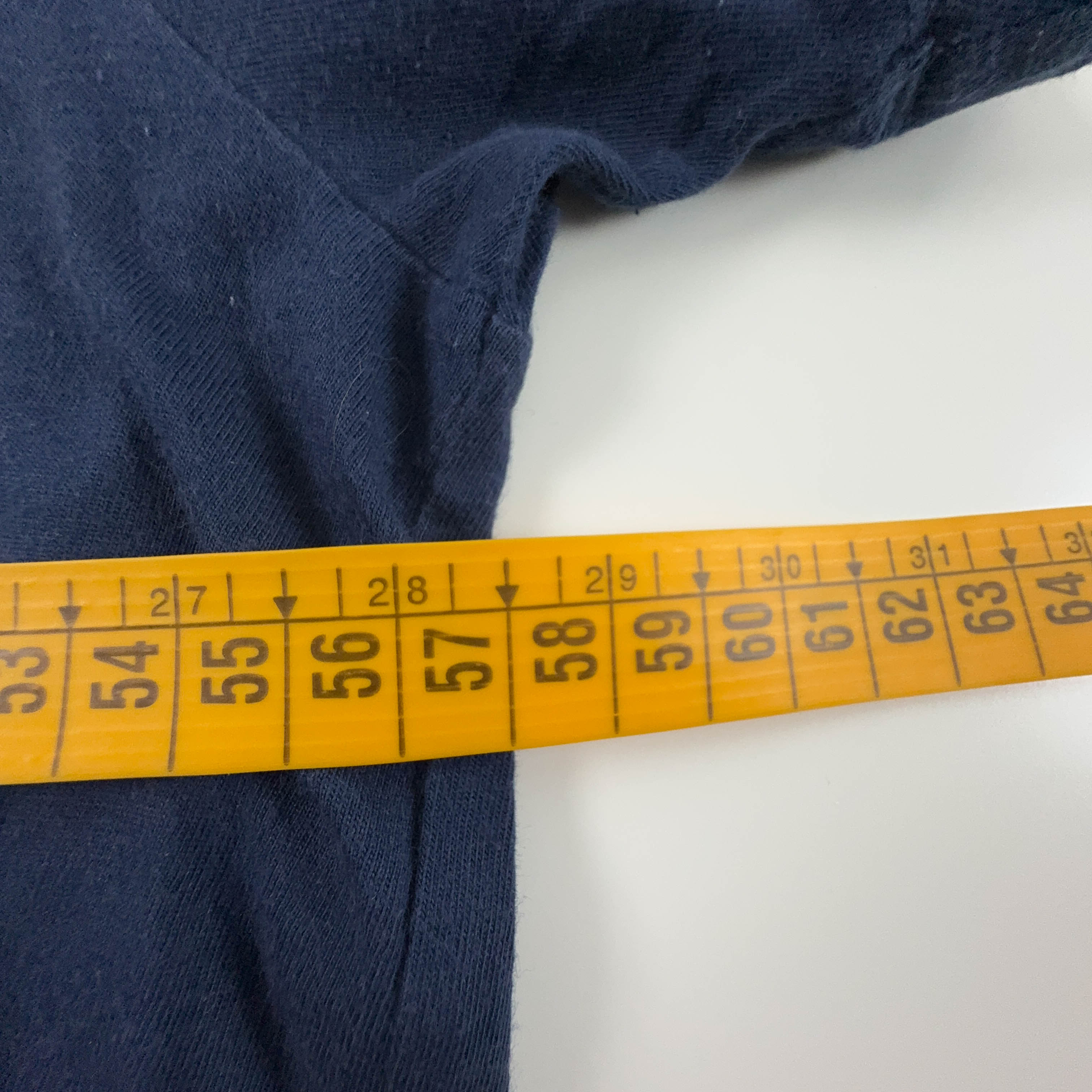 Nike Dark Blue Crew Neck Cotton T-Shirt - Men's Size XL