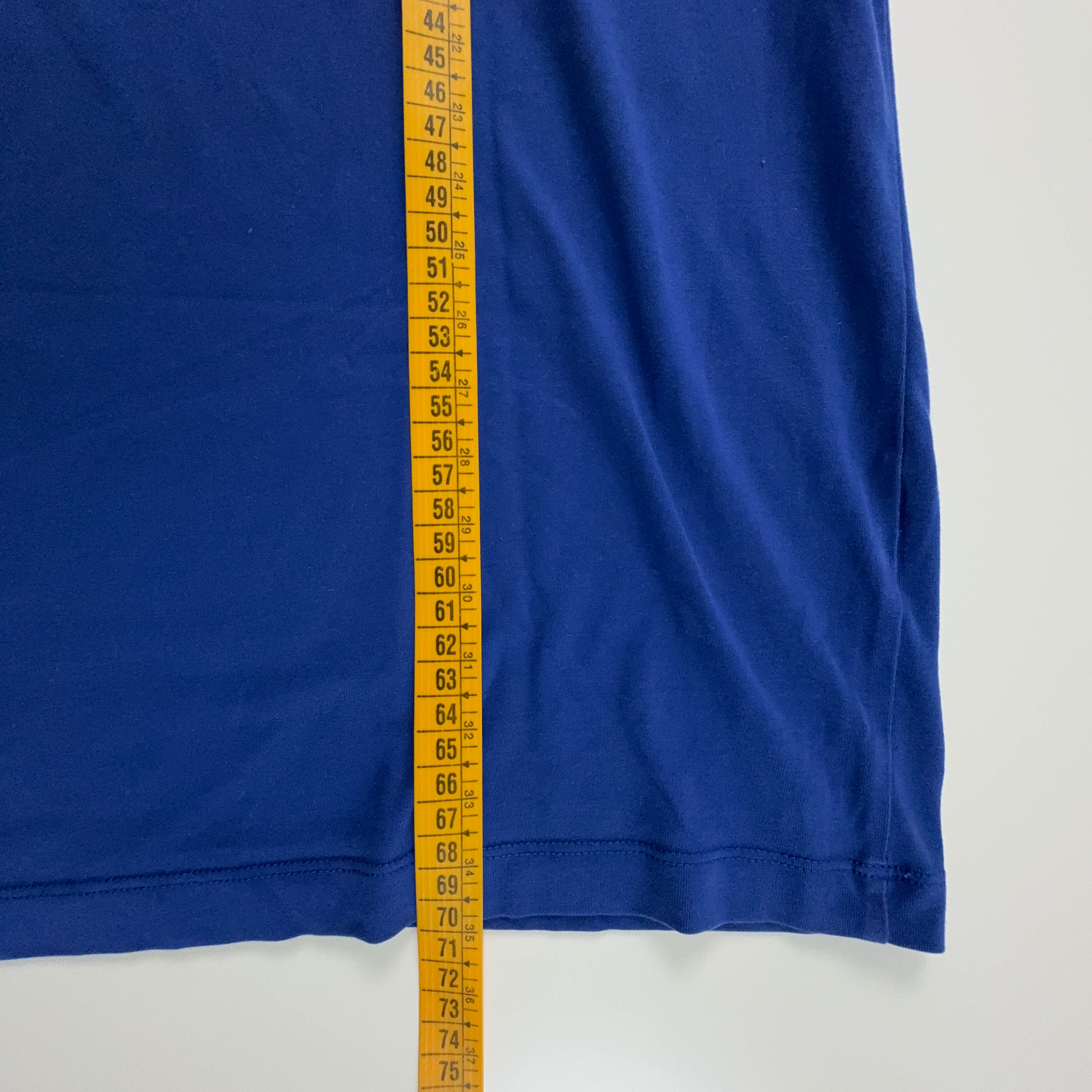 Nike Warriors Blue Crew Neck Cotton T-Shirt - Men's Size Large