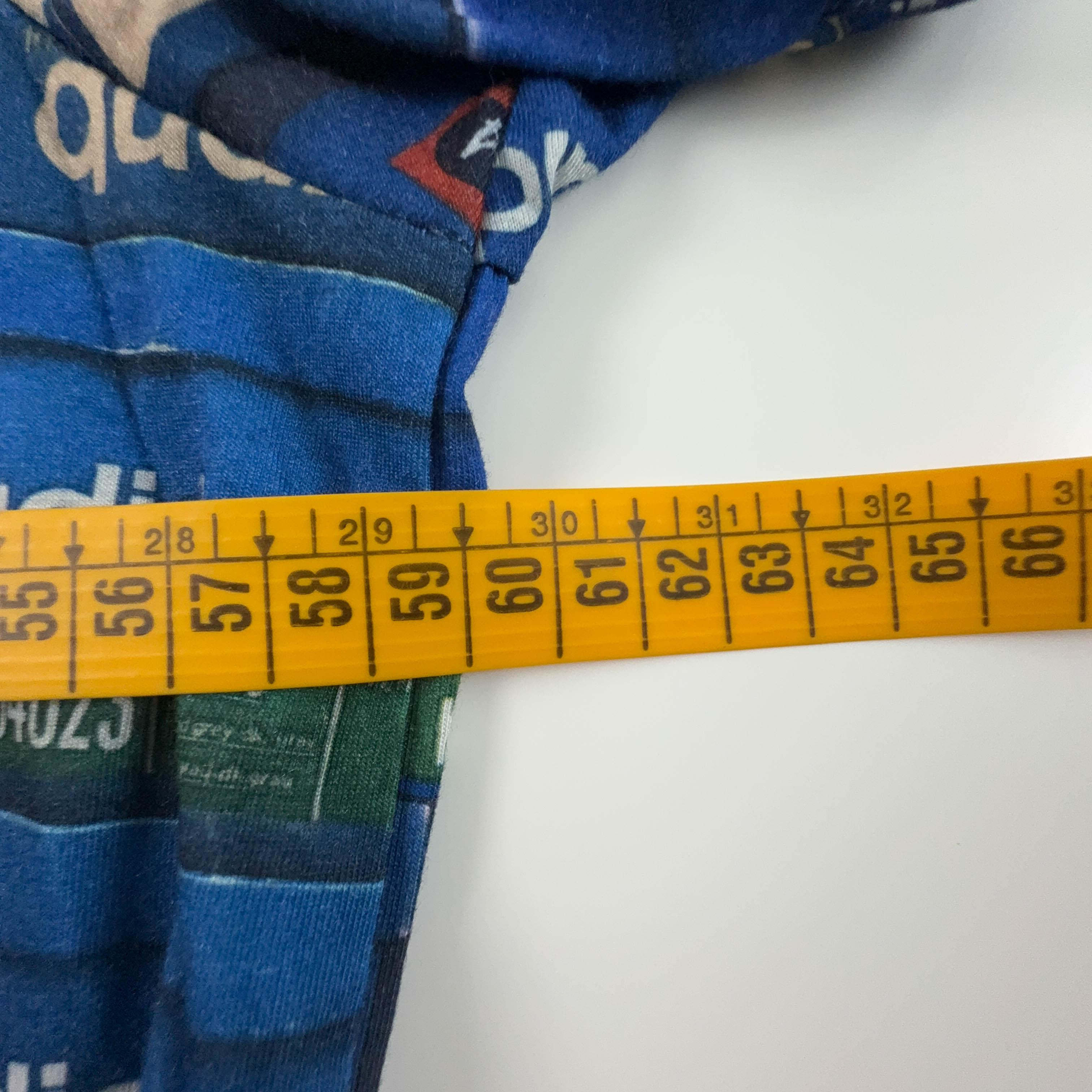 Adidas Crew Neck T-Shirt with All-Over Print - Men's Size XL