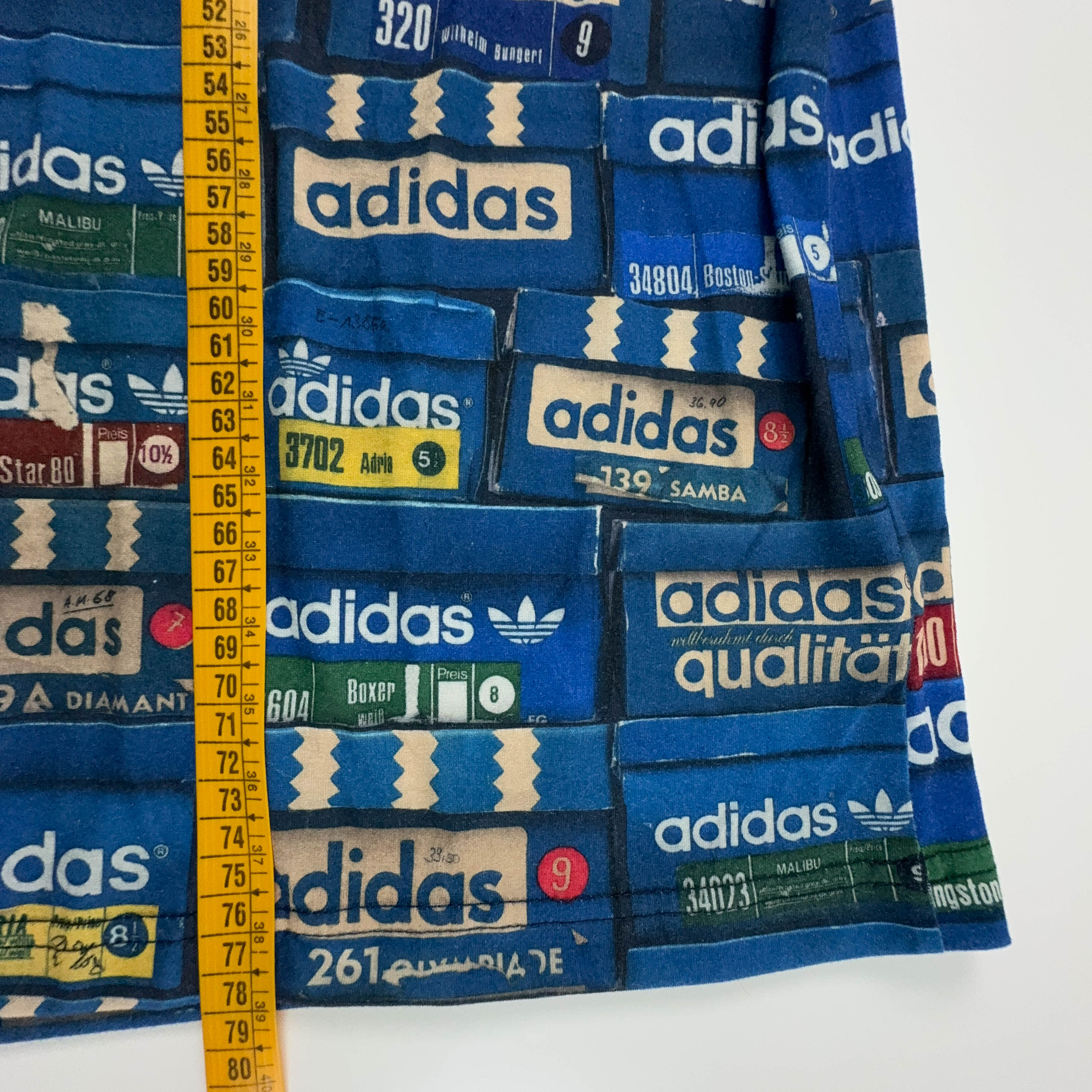 Adidas Crew Neck T-Shirt with All-Over Print - Men's Size XL