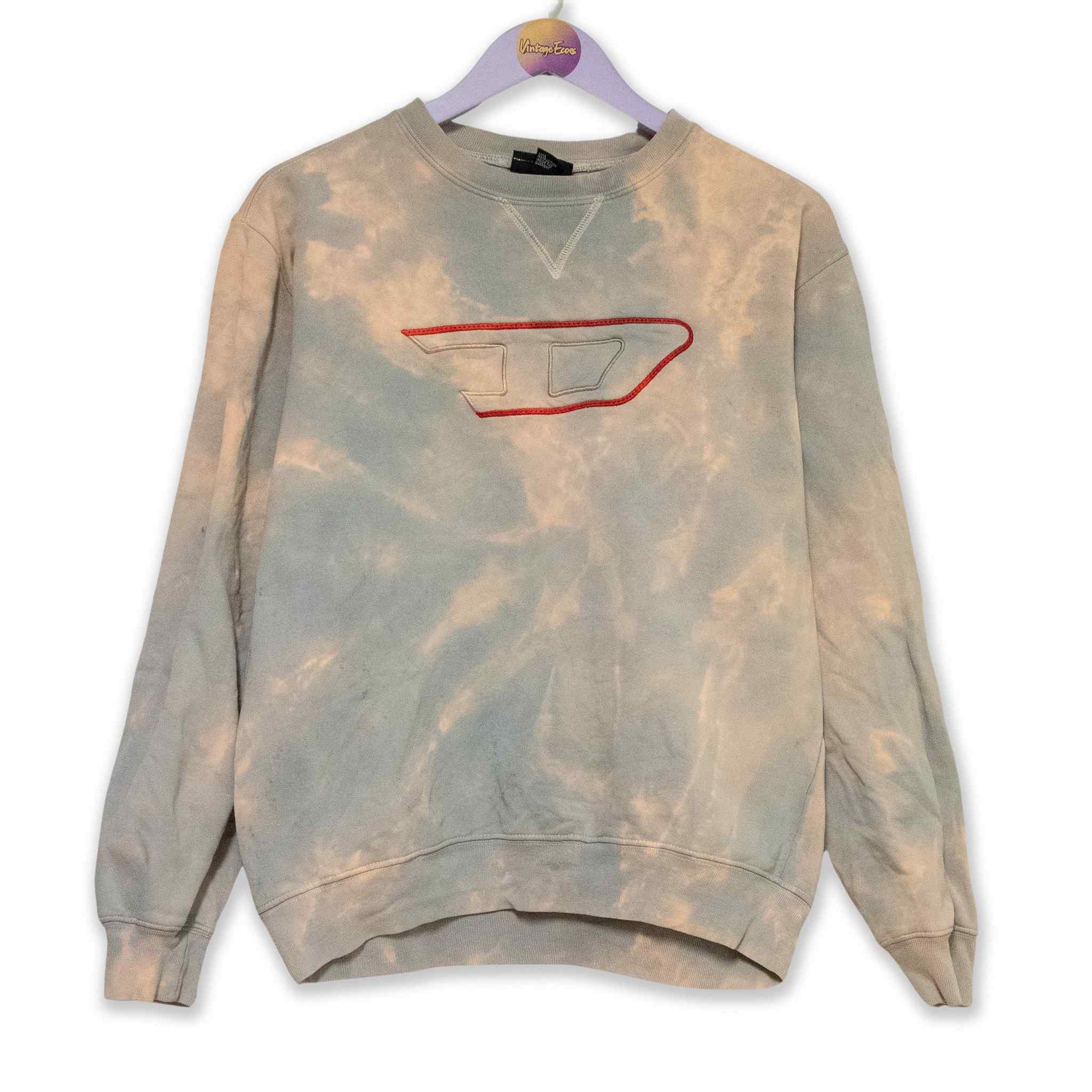 Felpa Diesel Vintage Tie Dye - Taglia M