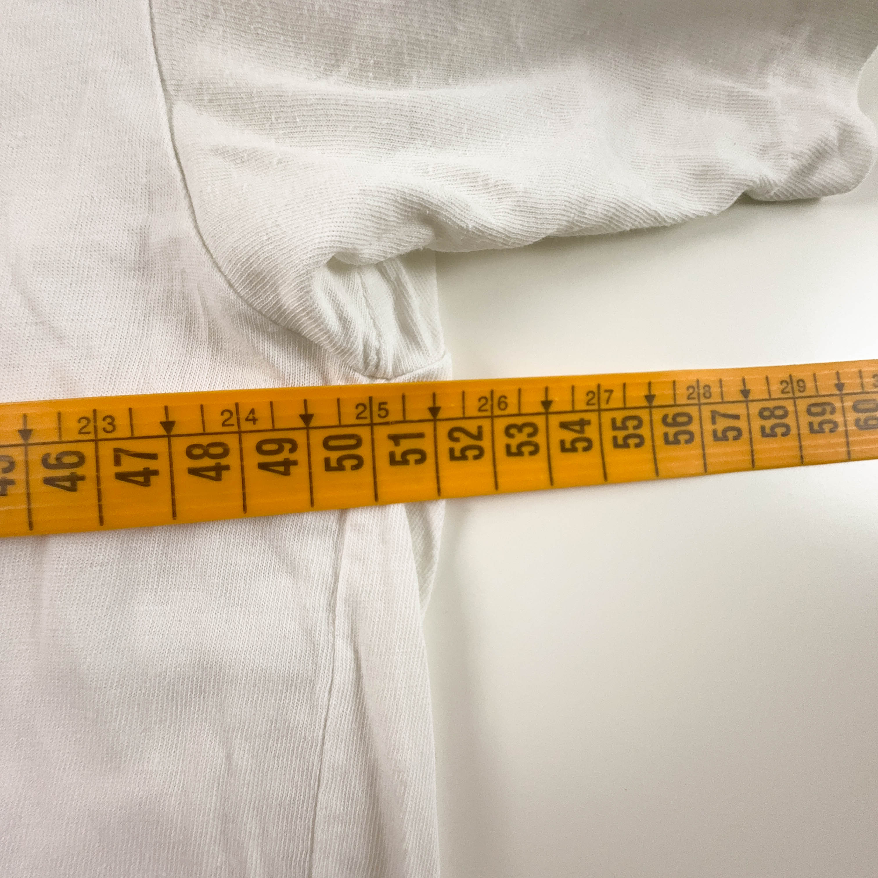 Colmar white cotton crew neck T-shirt with print - Size M/L men's