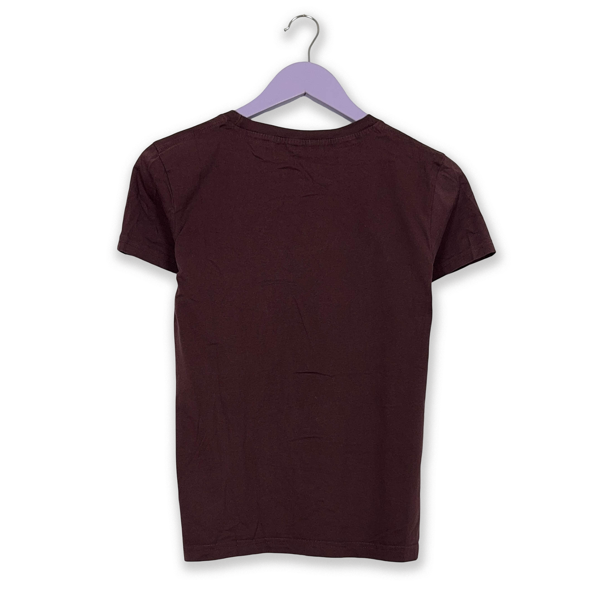 Alpha Industries Burgundy Crew Neck Printed T-Shirt - Men's Size S