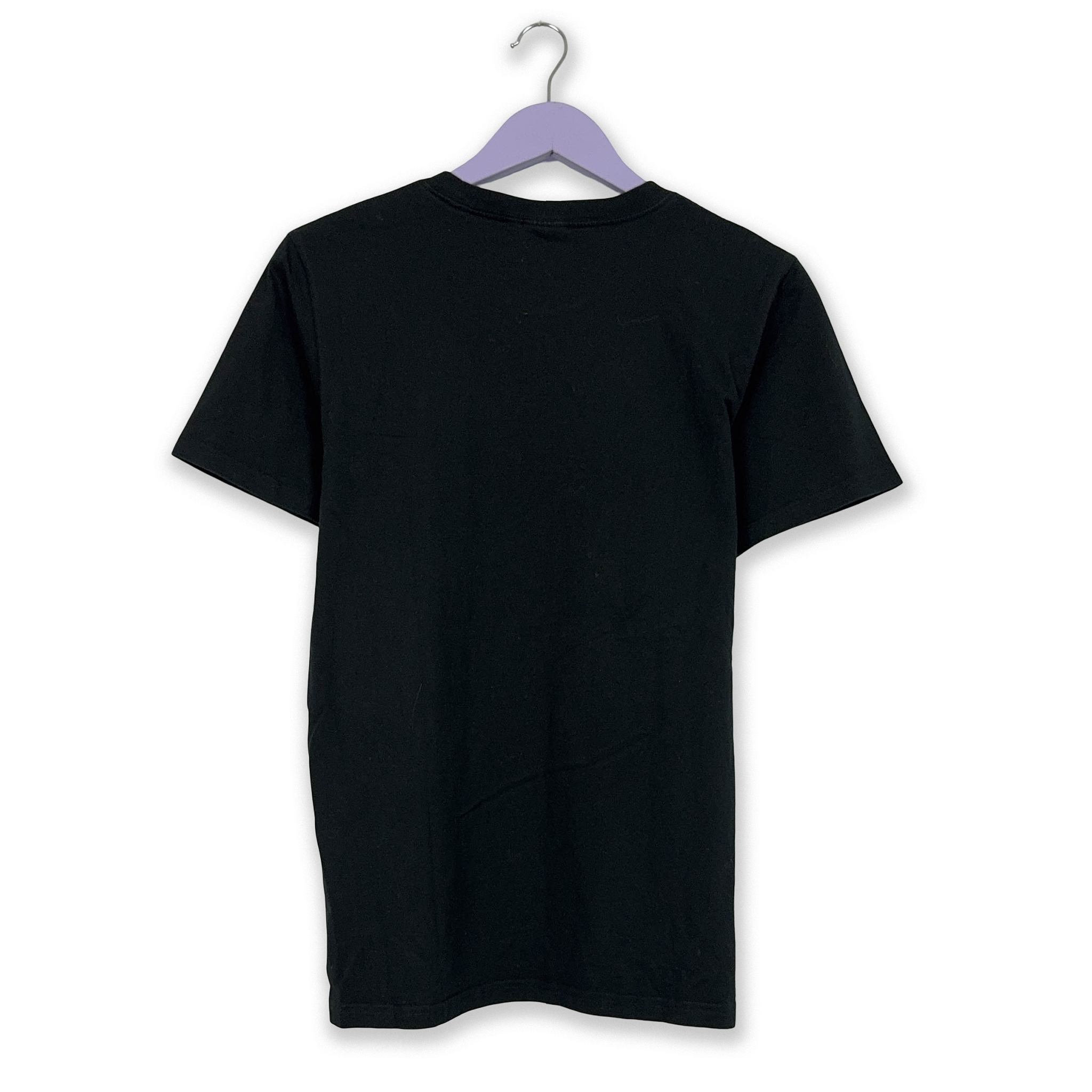 Carhartt Black Crew Neck Cotton T-Shirt - Men's Size S/M