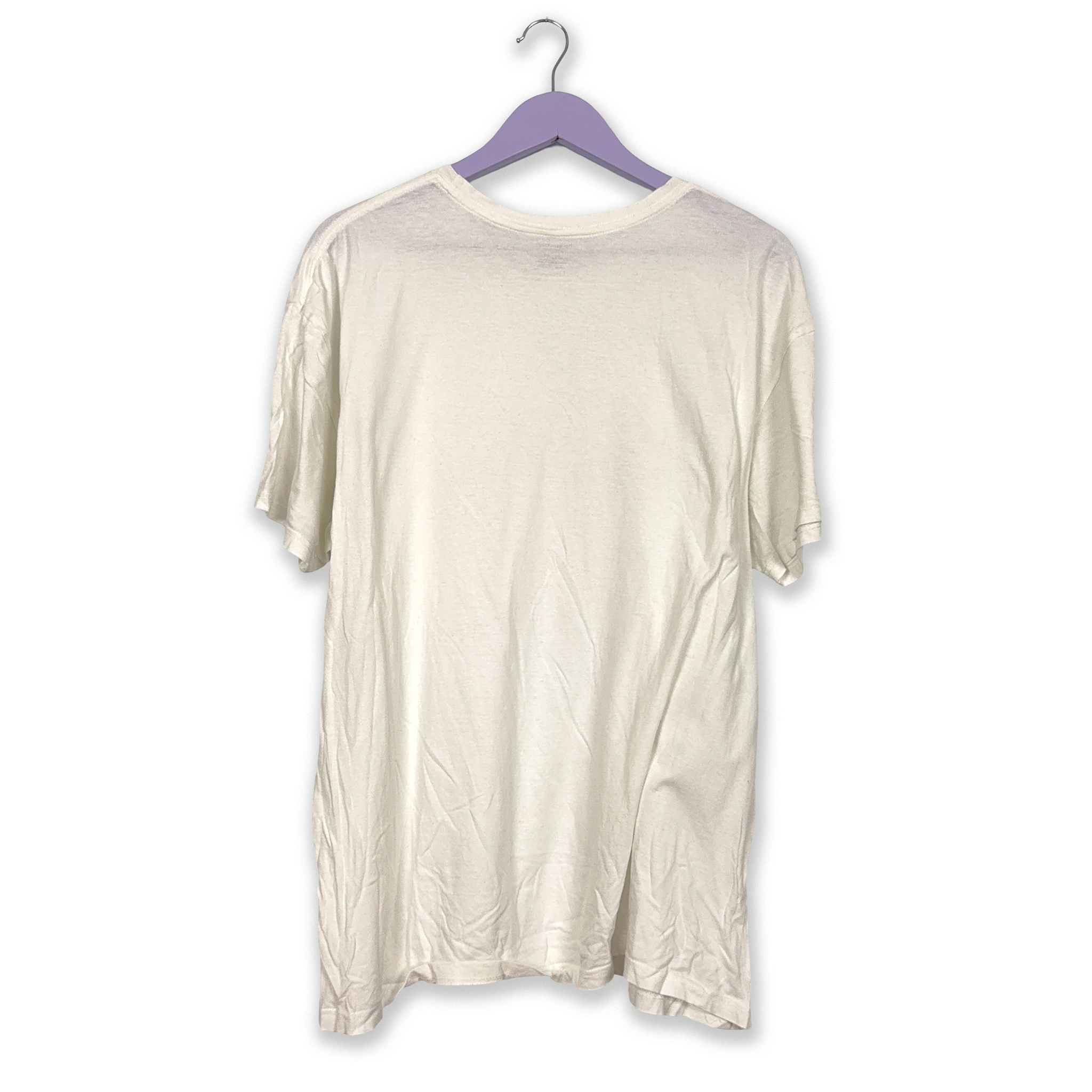 Ralph Lauren White Cotton Crew Neck T-Shirt - Size XL/XXL Men's