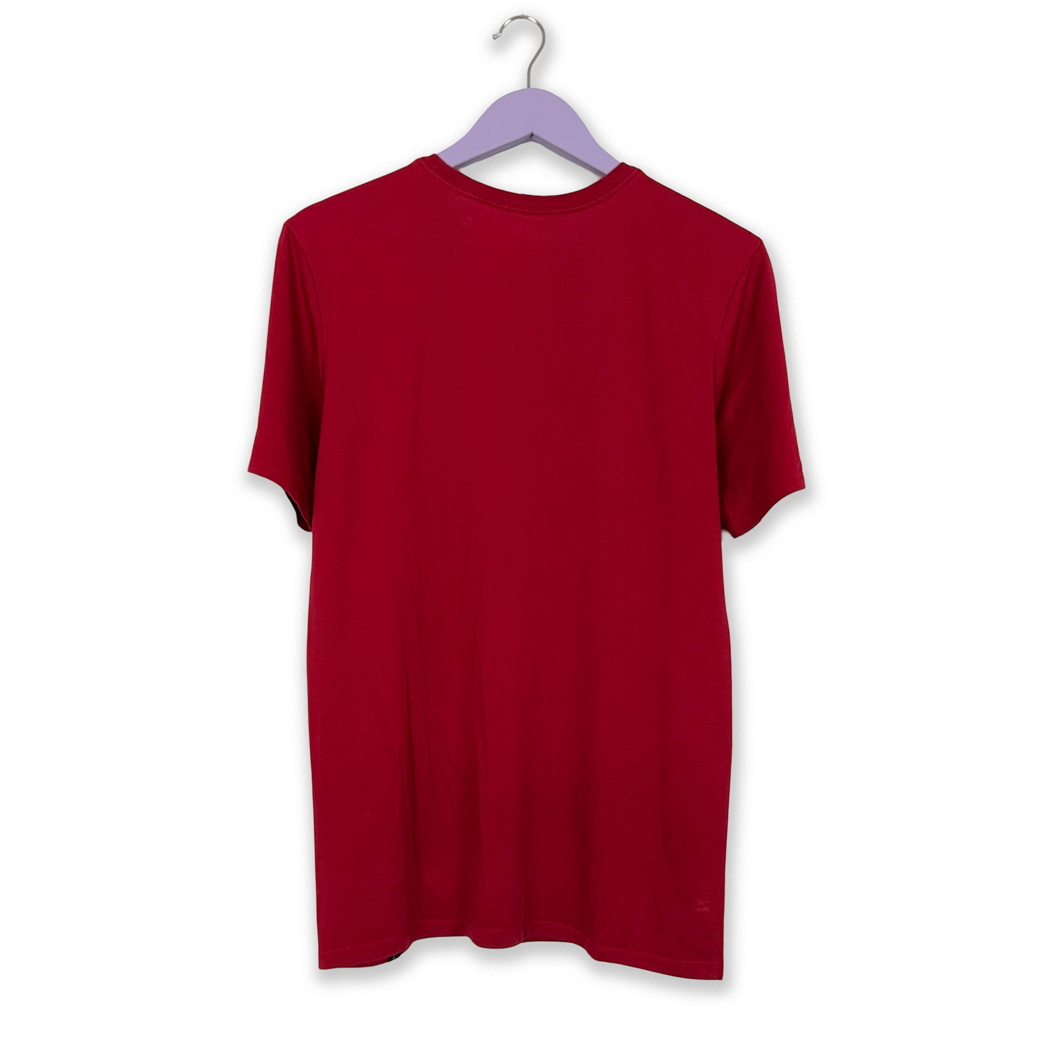 Jordan Red Crew Neck Dri-Fit T-Shirt - Men's Size M