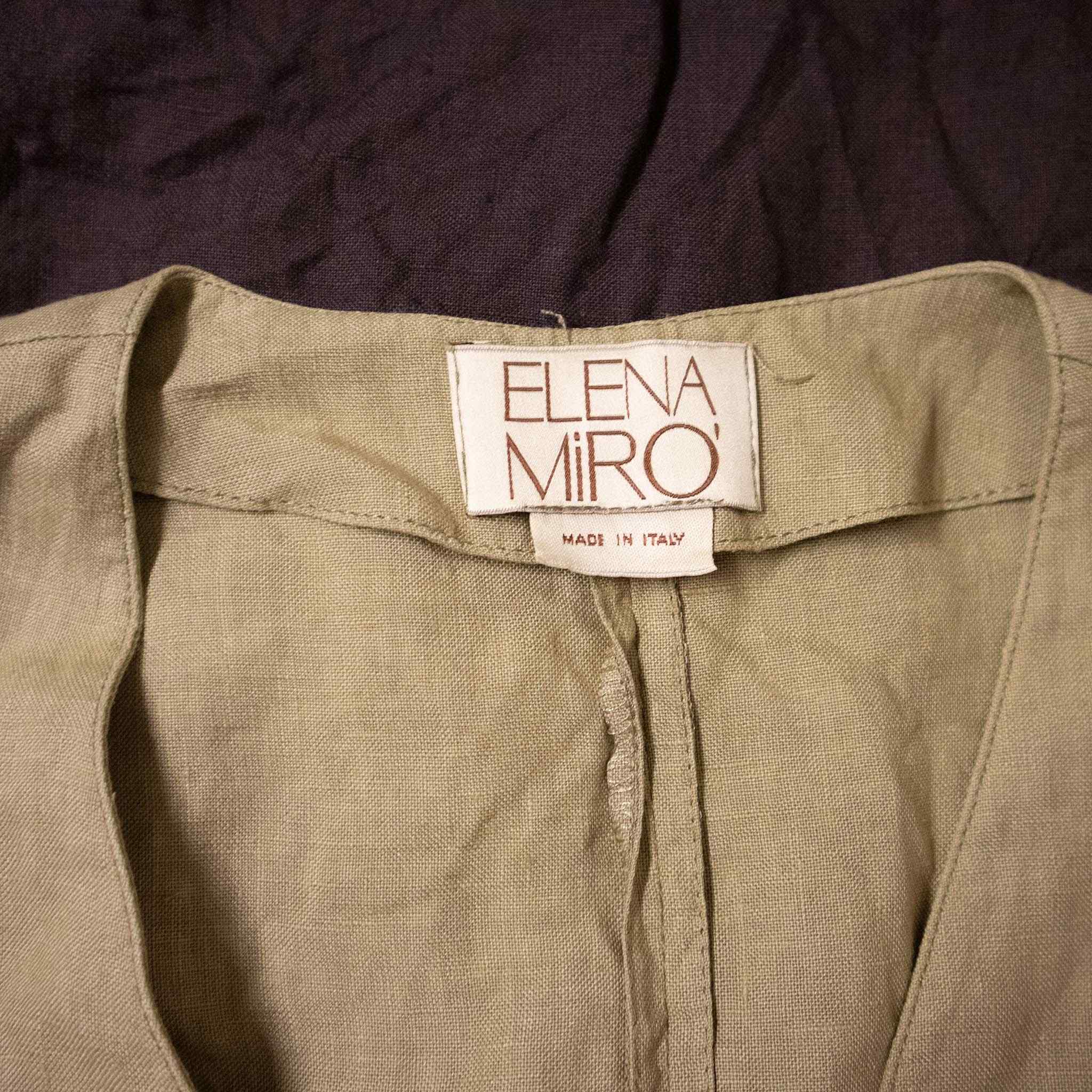 Vintage 100% linen shirt - Size M