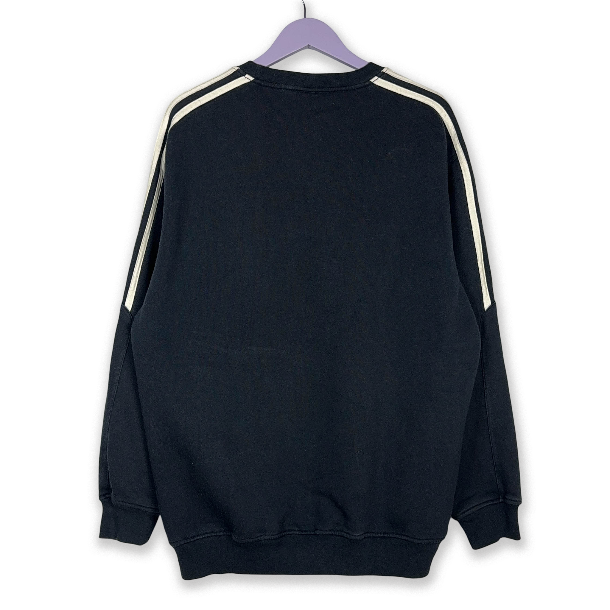 Felpa Adidas Vintage anni 2000 blu scuro - Taglia L uomo