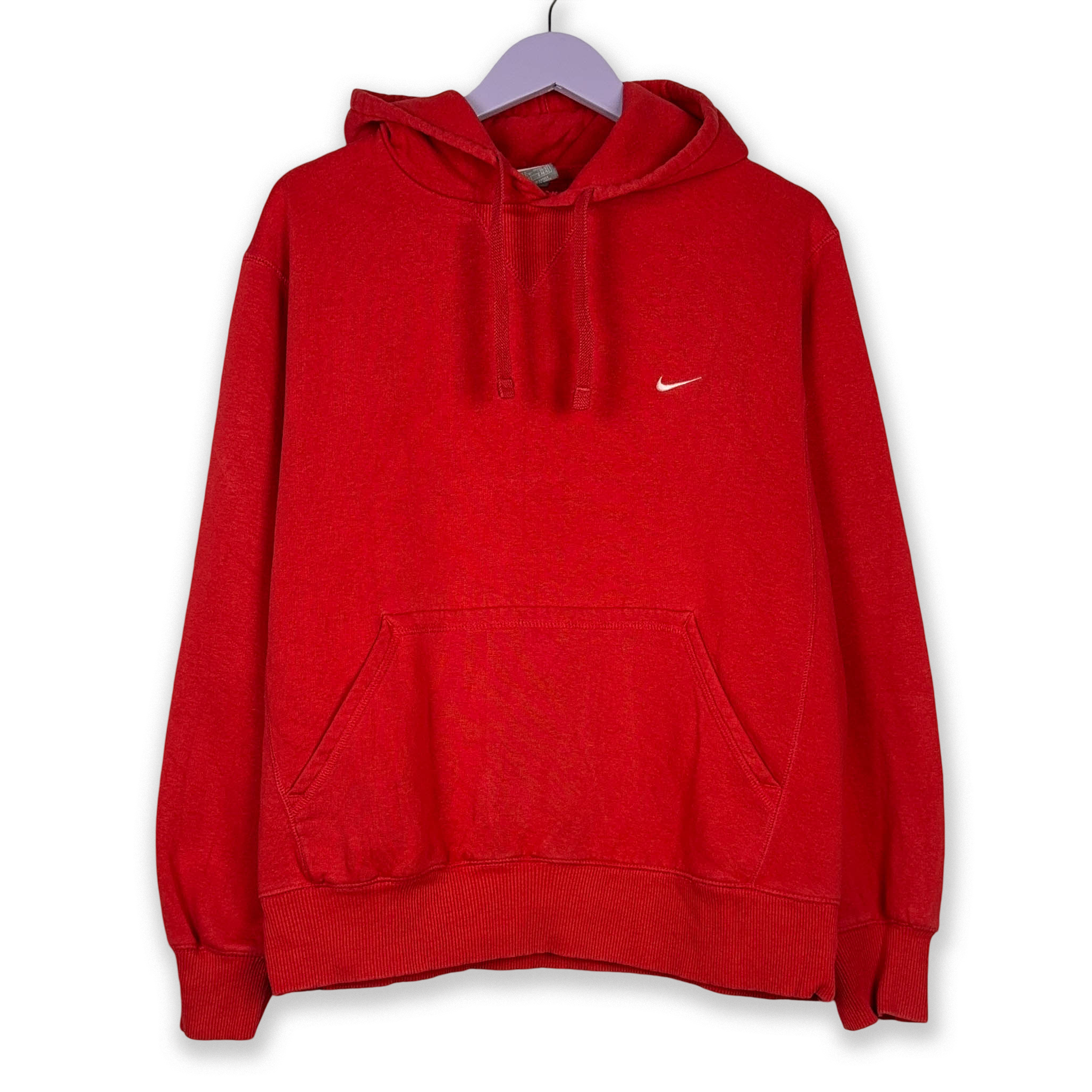 Nike Vintage 2000s Red Hoodie - Men's Size M