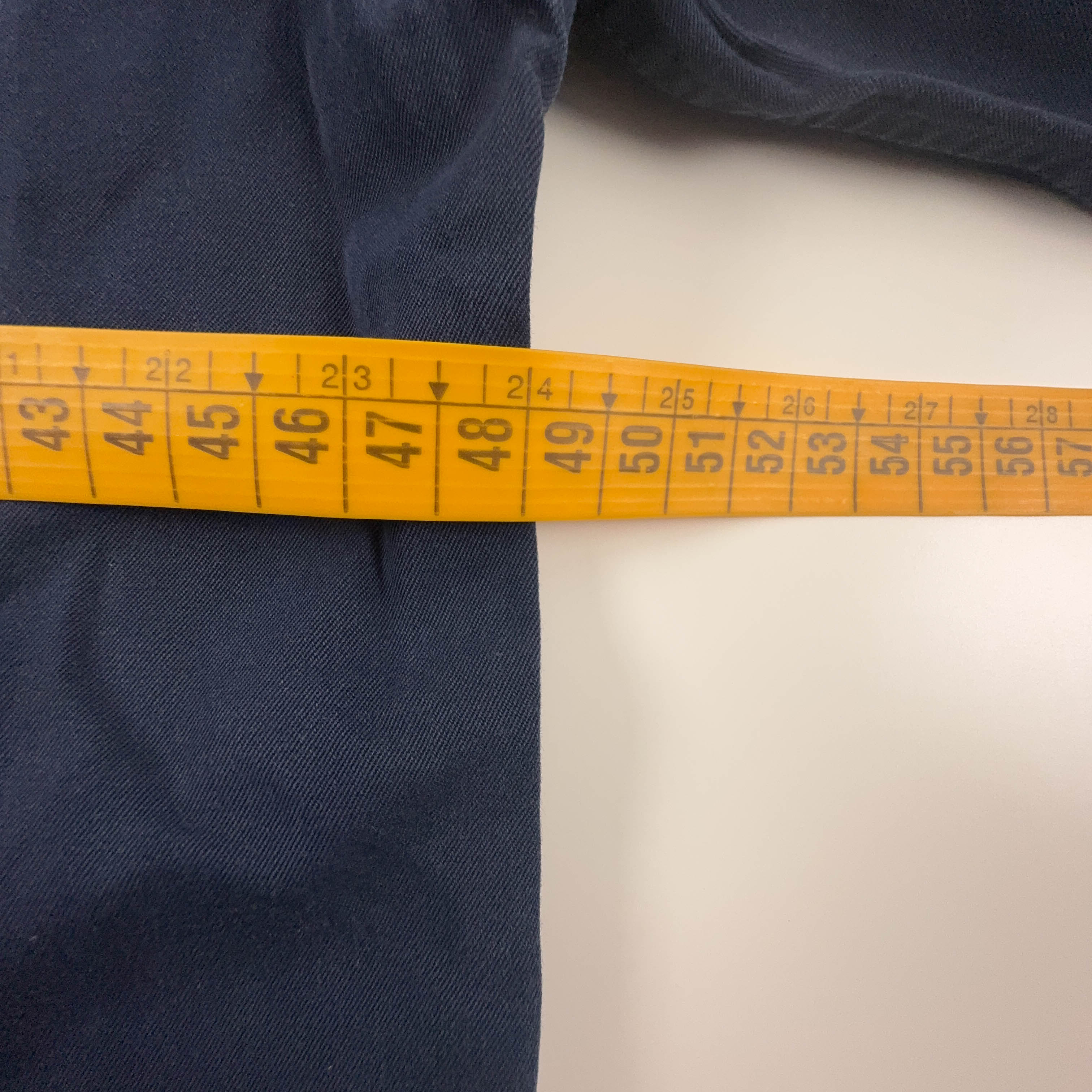 Camicia Aspesi blu scura a tinta unita in cotone - Taglia L 48 uomo