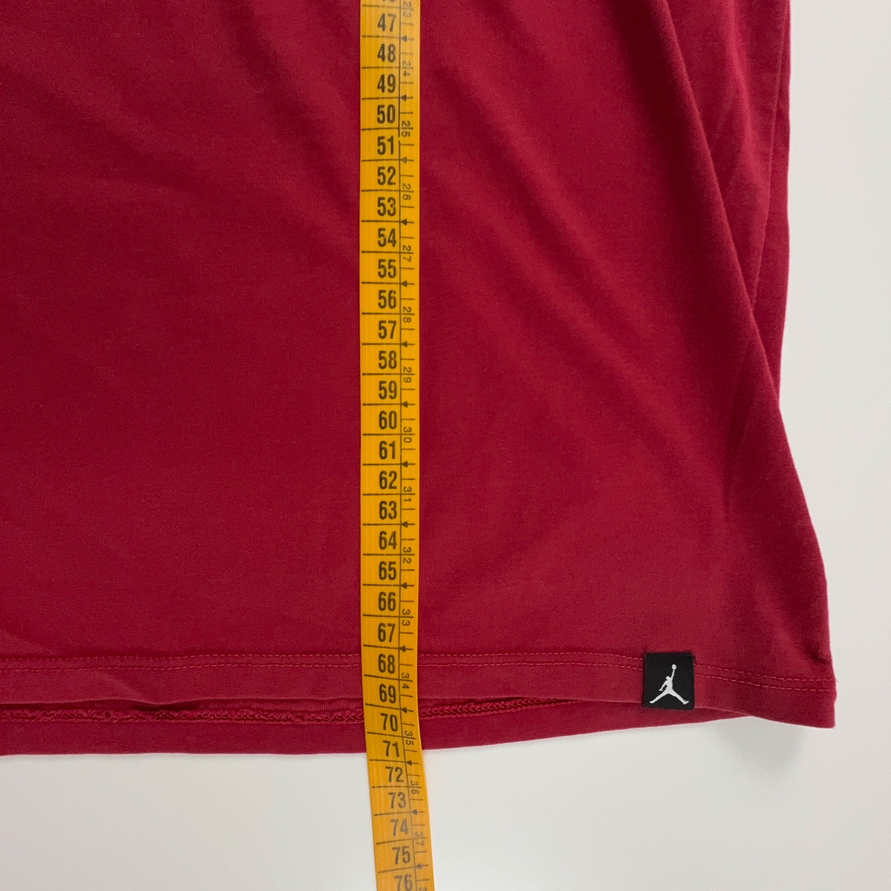 Jordan Red Crew Neck Dri-Fit T-Shirt - Men's Size M