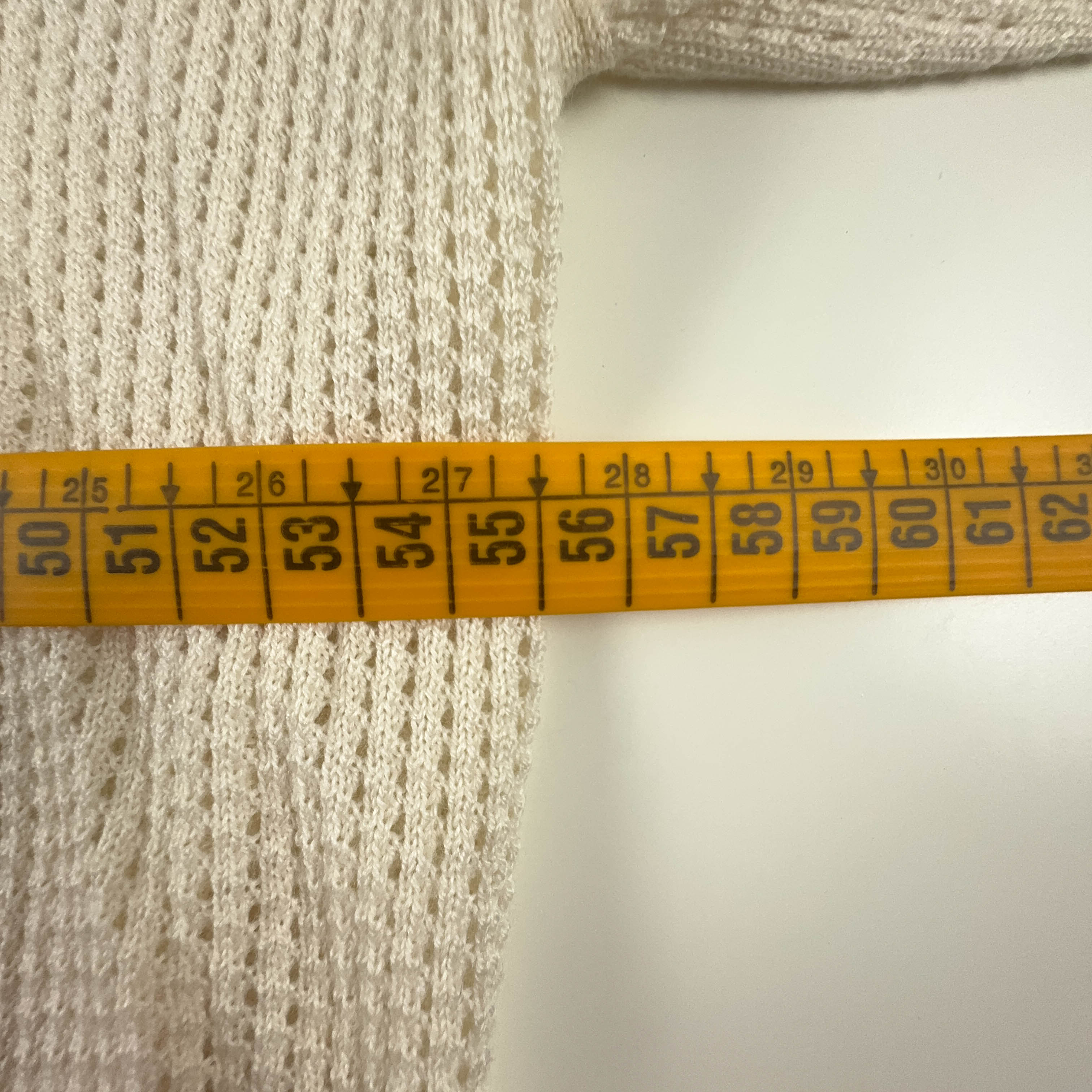 Nike Golf Vintage Lightweight V-Neck Sweater in Cream - Men's Size XL