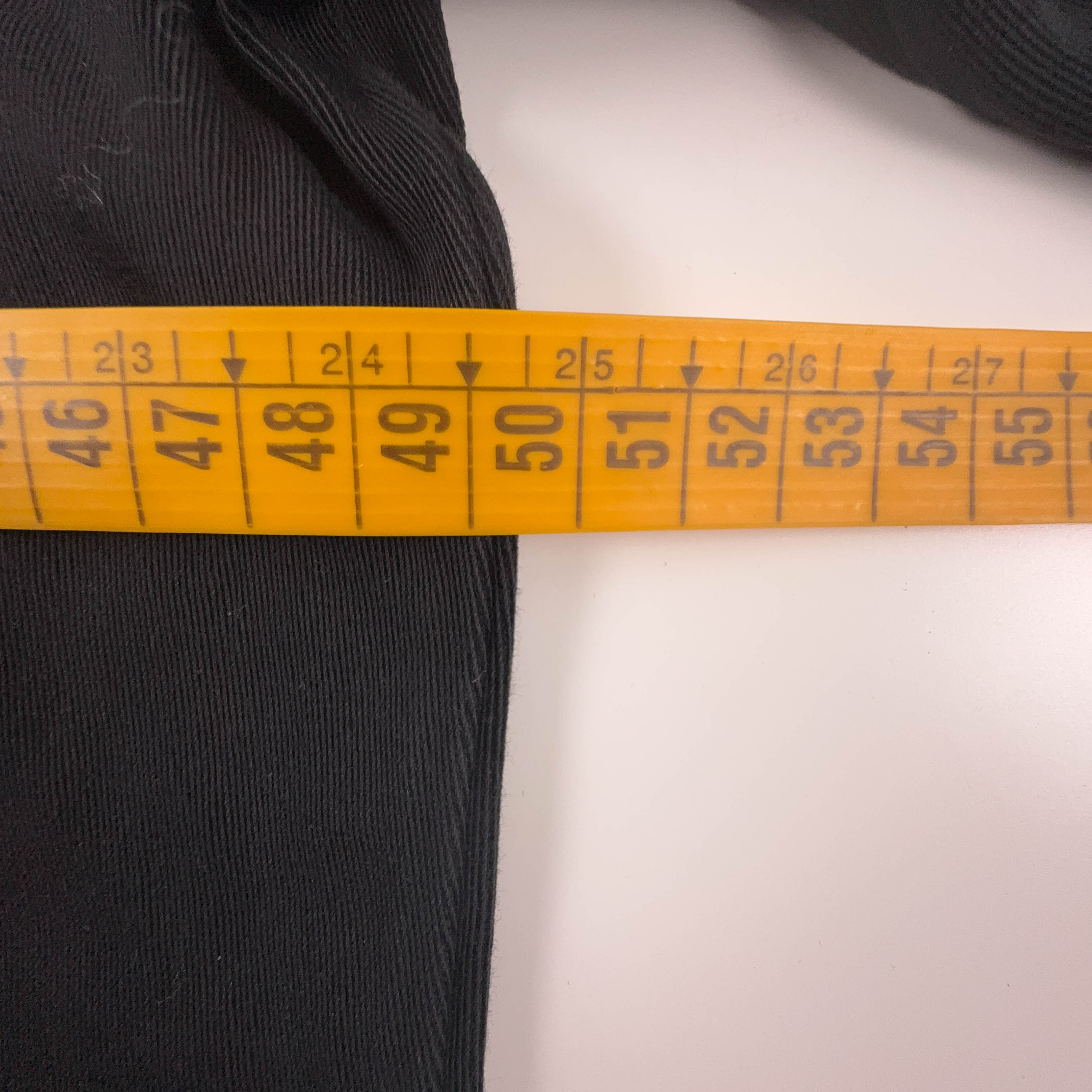 Camicia Ralph Lauren nera a tinta unita con tasche in cotone - Taglia S uomo