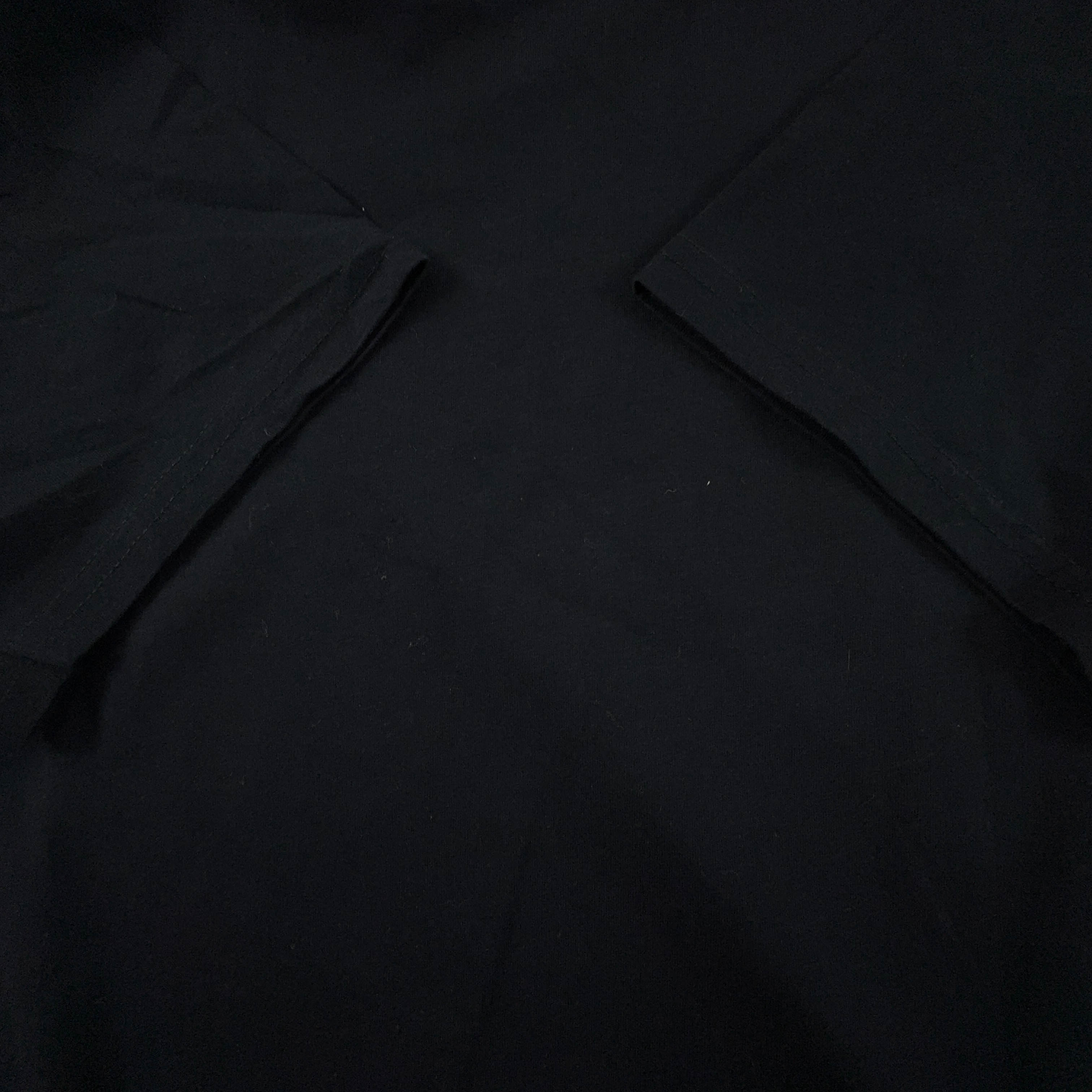 Napapijri Black Crew Neck Cotton T-Shirt - Men's Size S