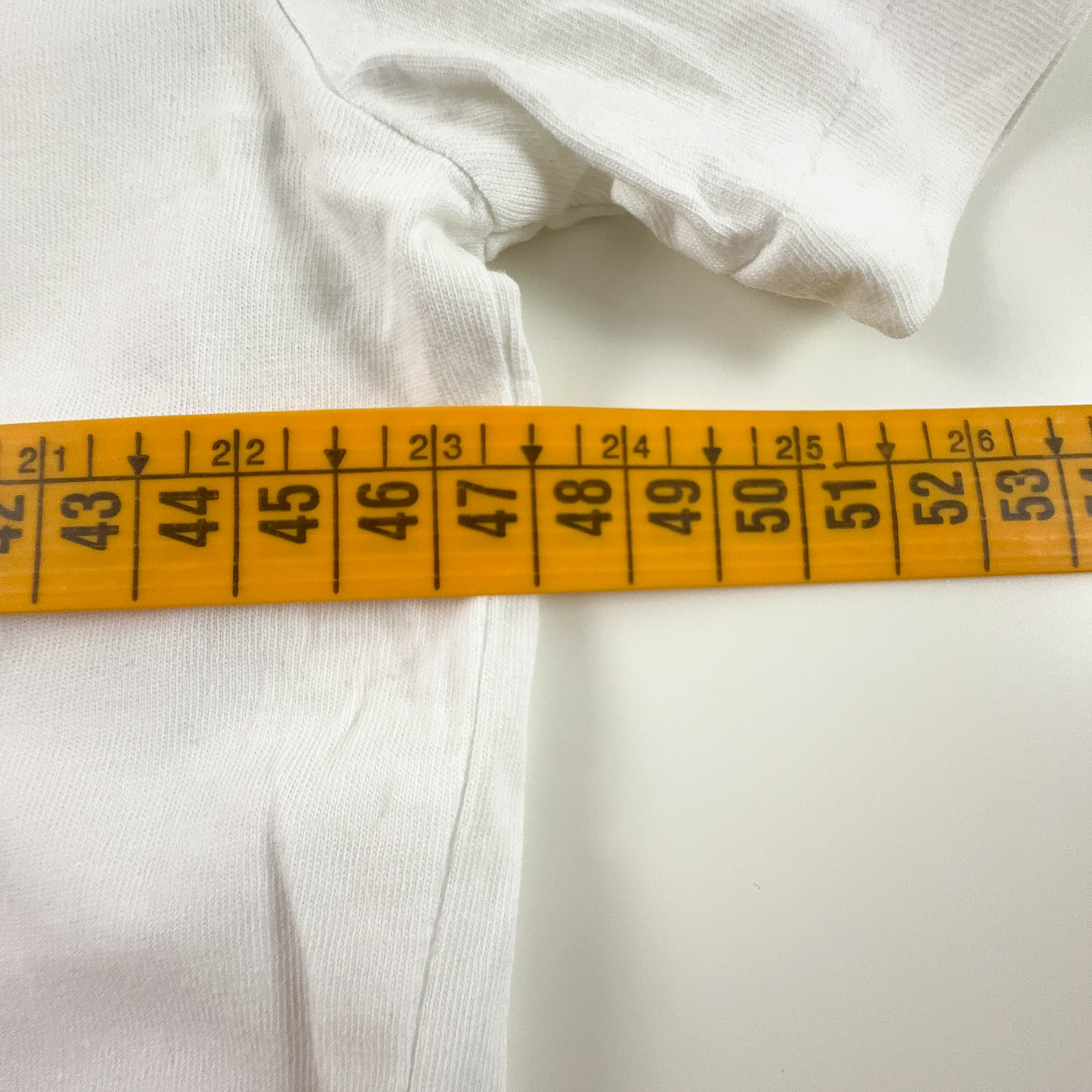 Ralph Lauren White Cotton V-Neck T-Shirt - Men's Size S