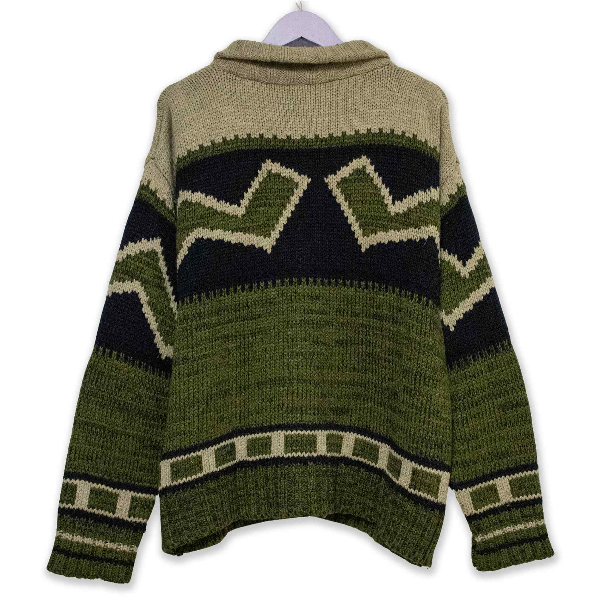 Vintage 30% wool sweater - Size XL