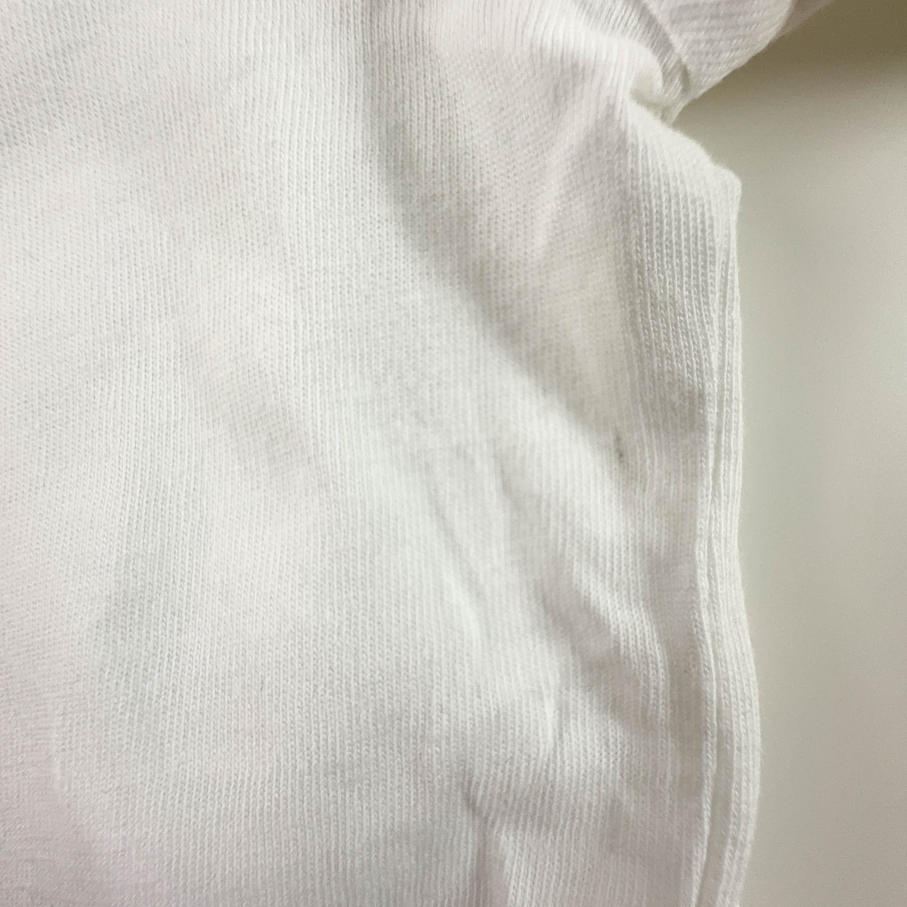 Ralph Lauren White Cotton V-Neck T-Shirt - Men's Size S