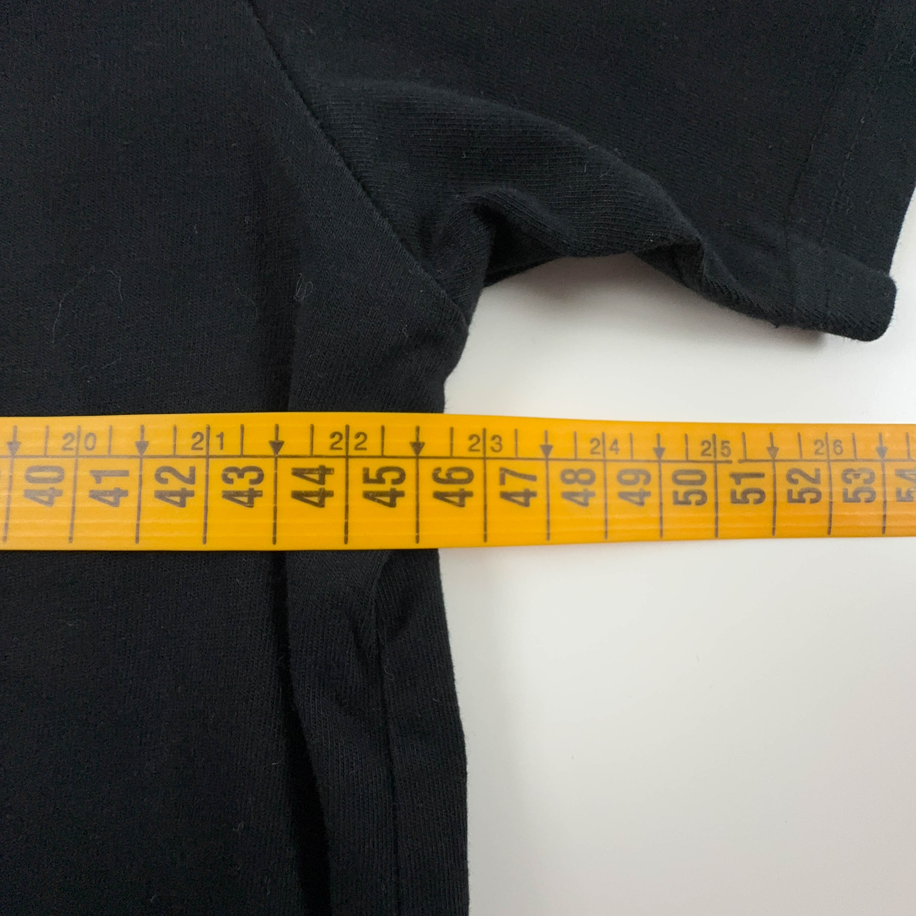 Carhartt Black Crew Neck Cotton T-Shirt - Men's Size S/M