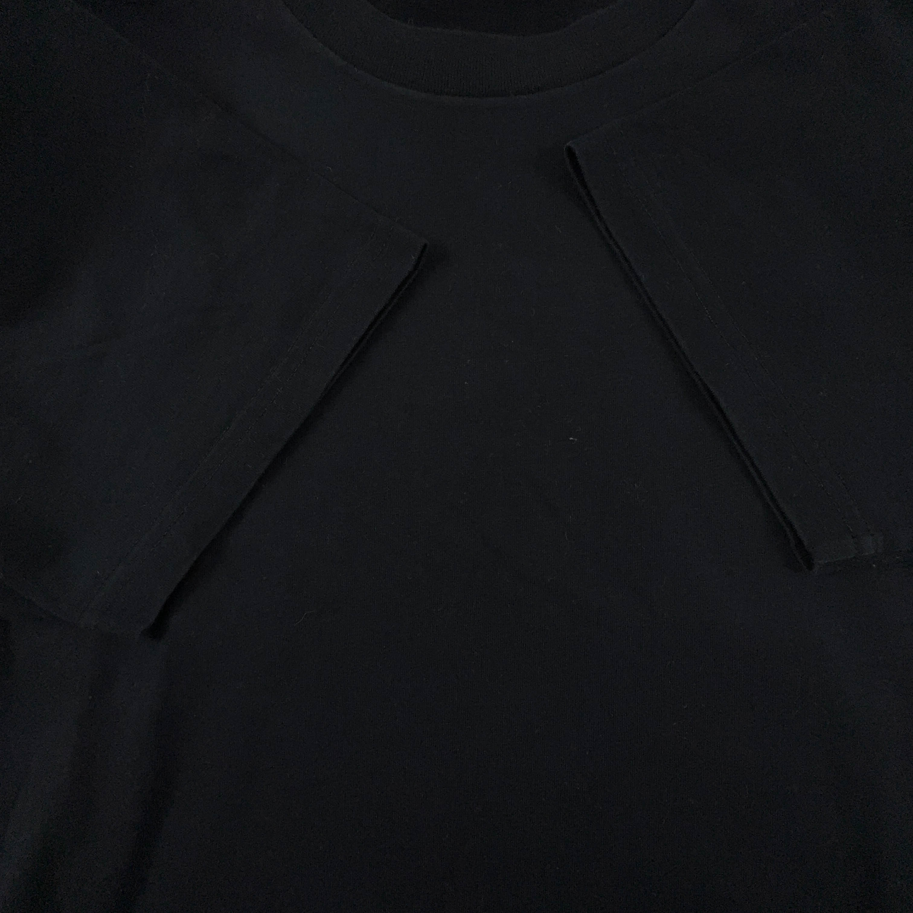 Carhartt Black Crew Neck Cotton T-Shirt - Men's Size S/M