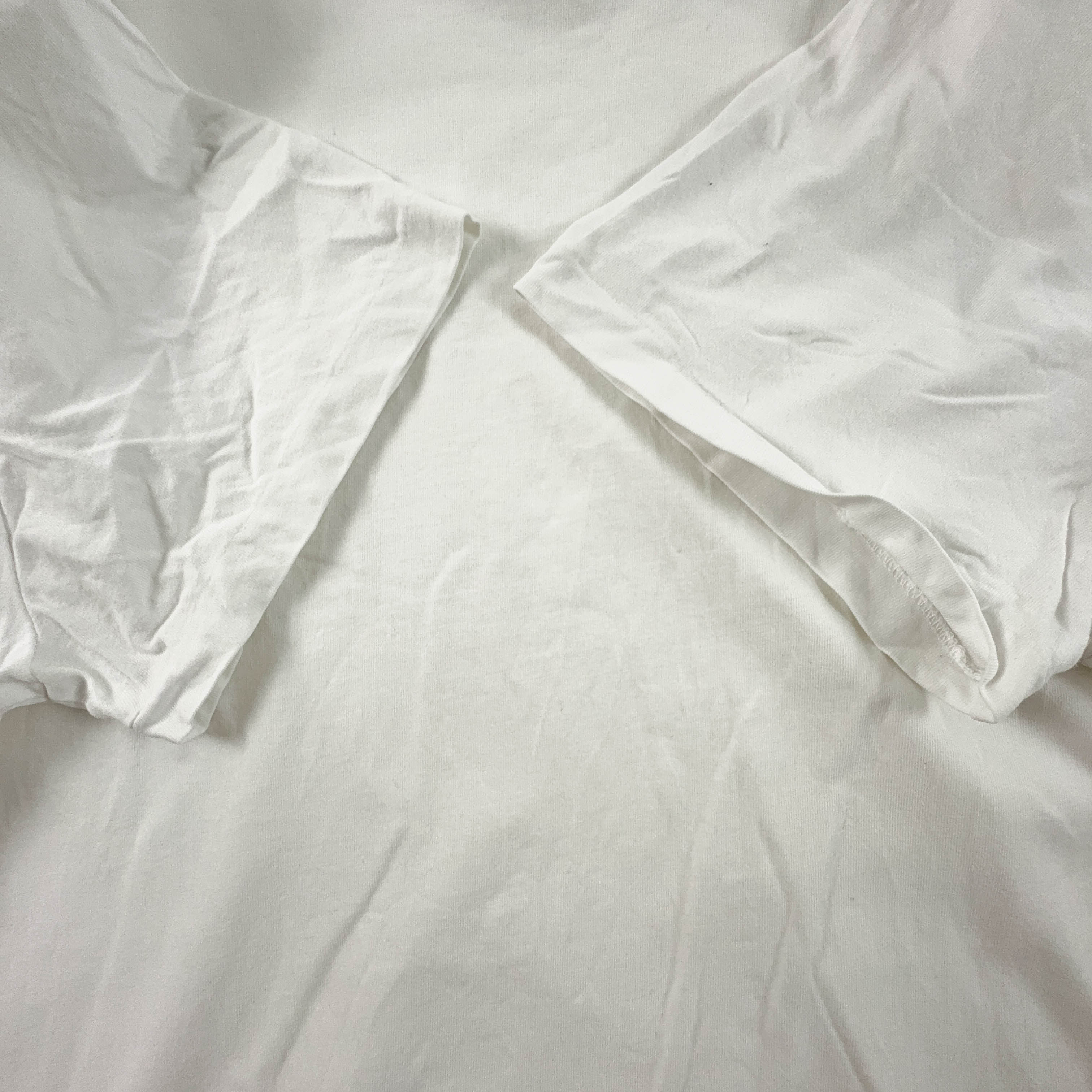 Ralph Lauren White Crew Neck Cotton T-Shirt - Men's Size M/L