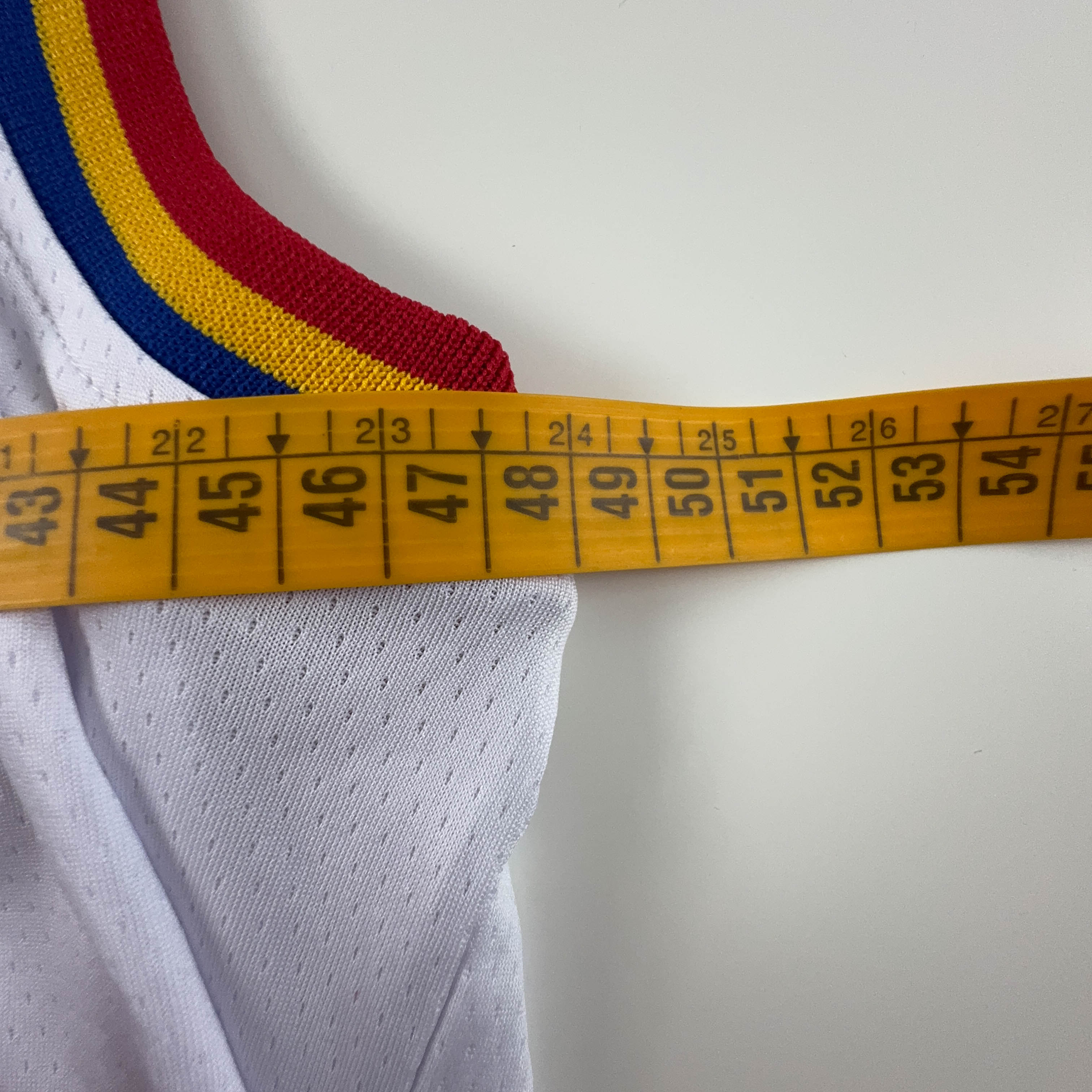 Nike Basketball Stephen Curry San Francisco Warriors White T-Shirt - Size 44 Men's