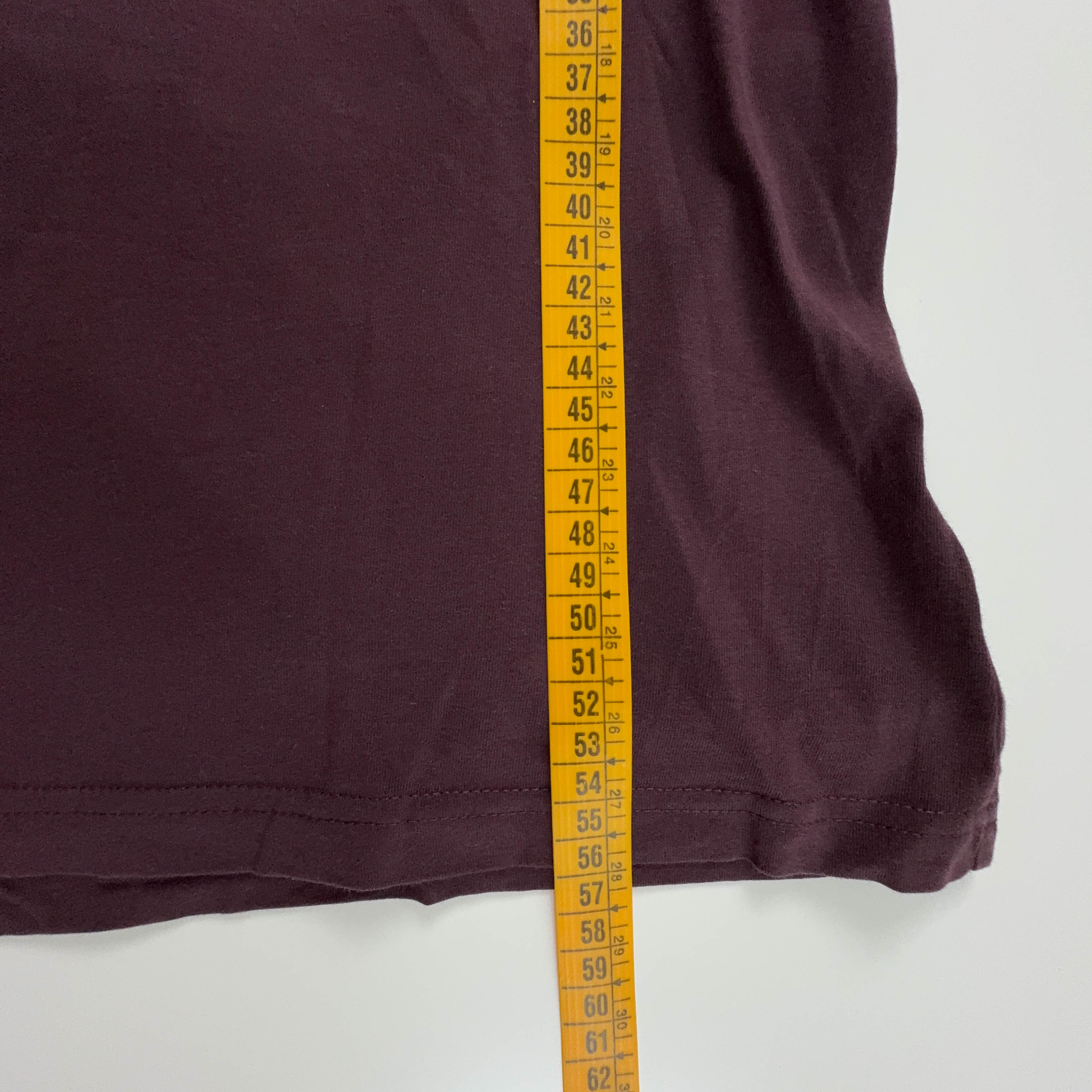 Alpha Industries Burgundy Crew Neck Printed T-Shirt - Men's Size S