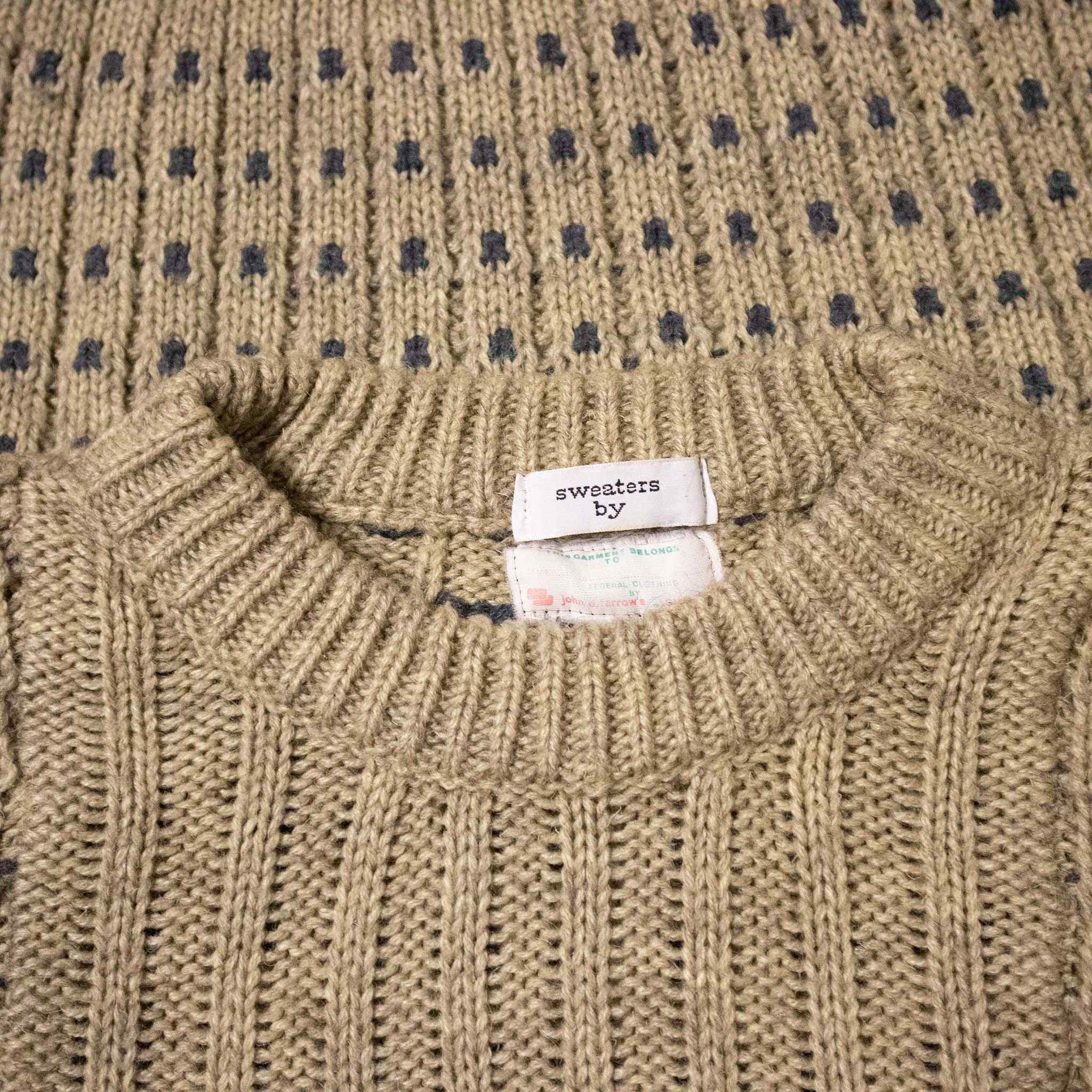 Vintage wool and alpaca blend sweater - Size S