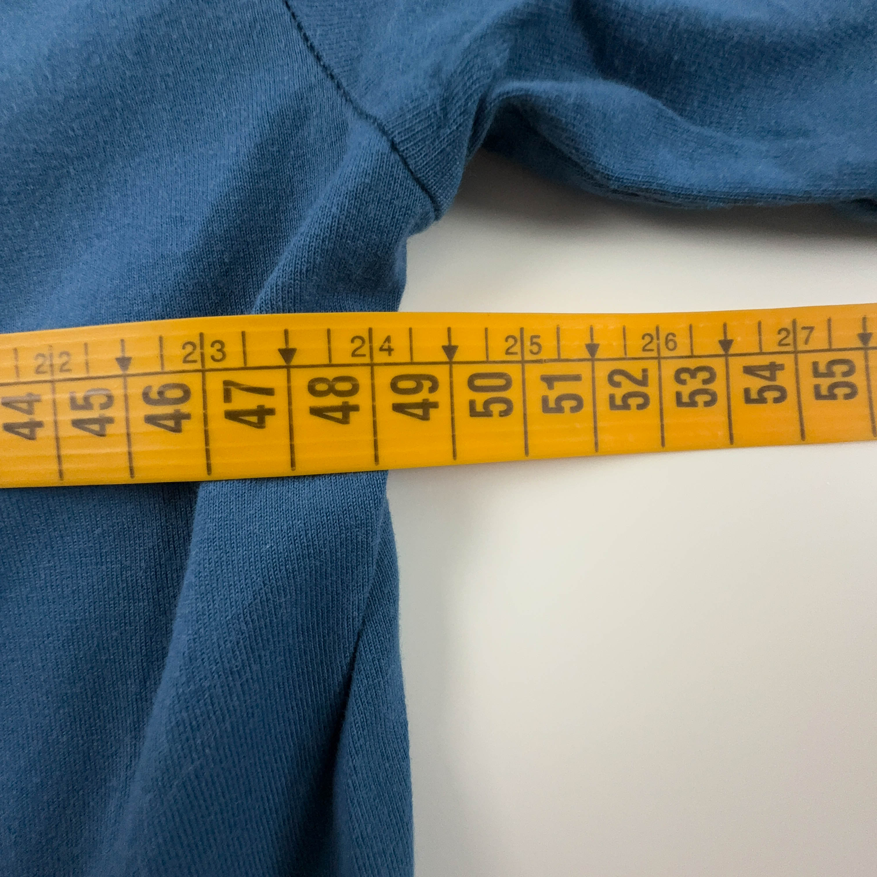 Nike Vintage Blue T-Shirt with 00s Print - Size 170 M Men's