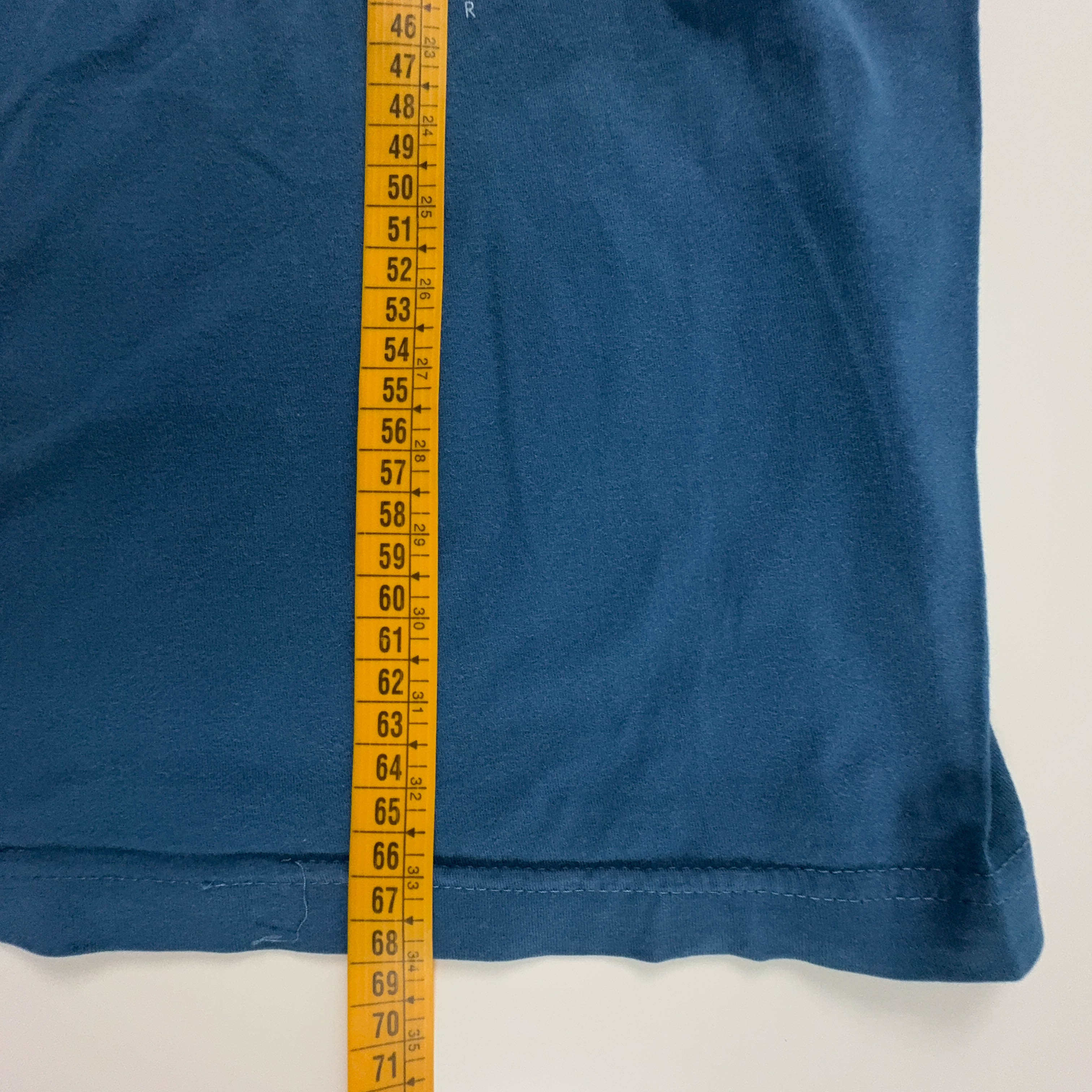 Nike Vintage Blue T-Shirt with 00s Print - Size 170 M Men's