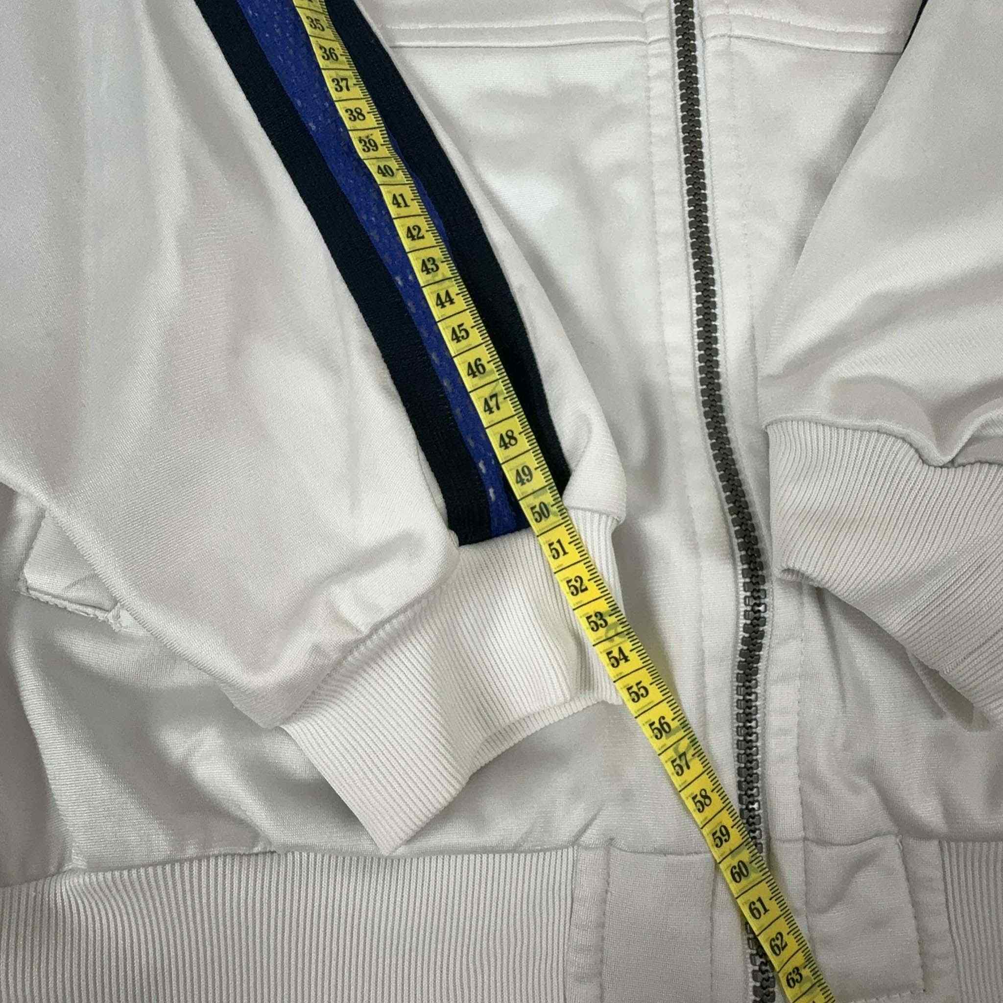 Nike Vintage 2000s White Zip Up Hoodie - Size XS