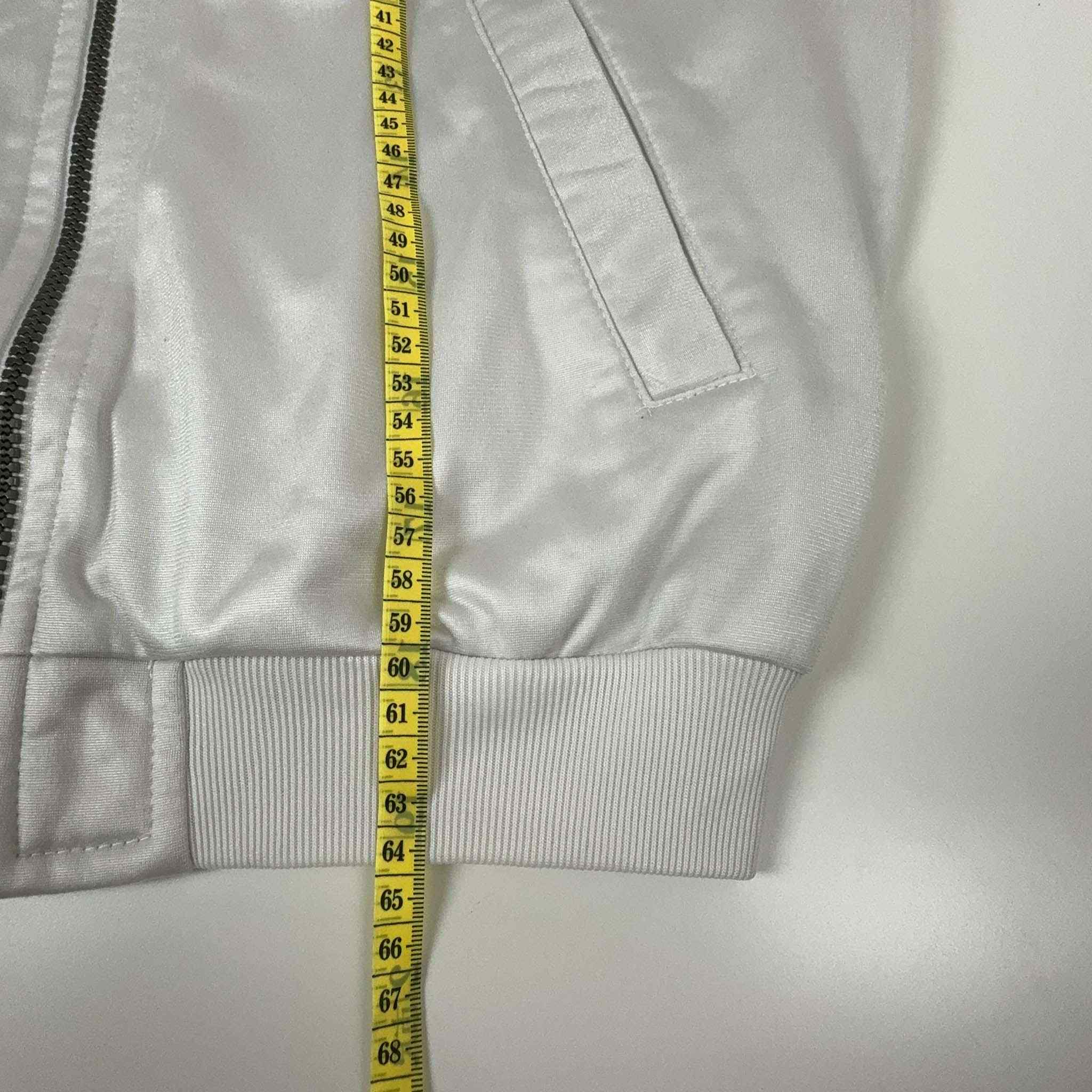 Nike Vintage 2000s White Zip Up Hoodie - Size XS