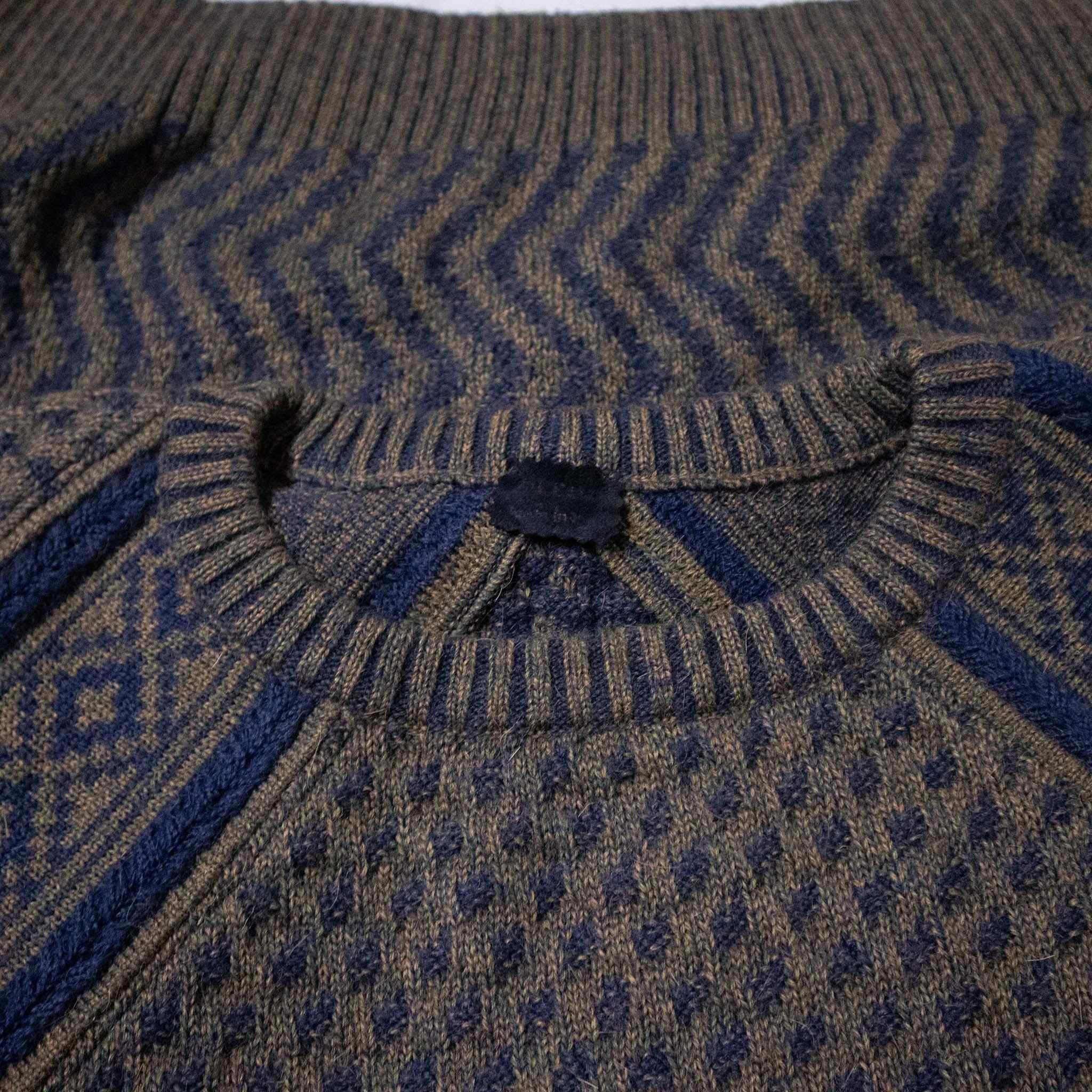 Vintage wool and alpaca sweater - Size XL