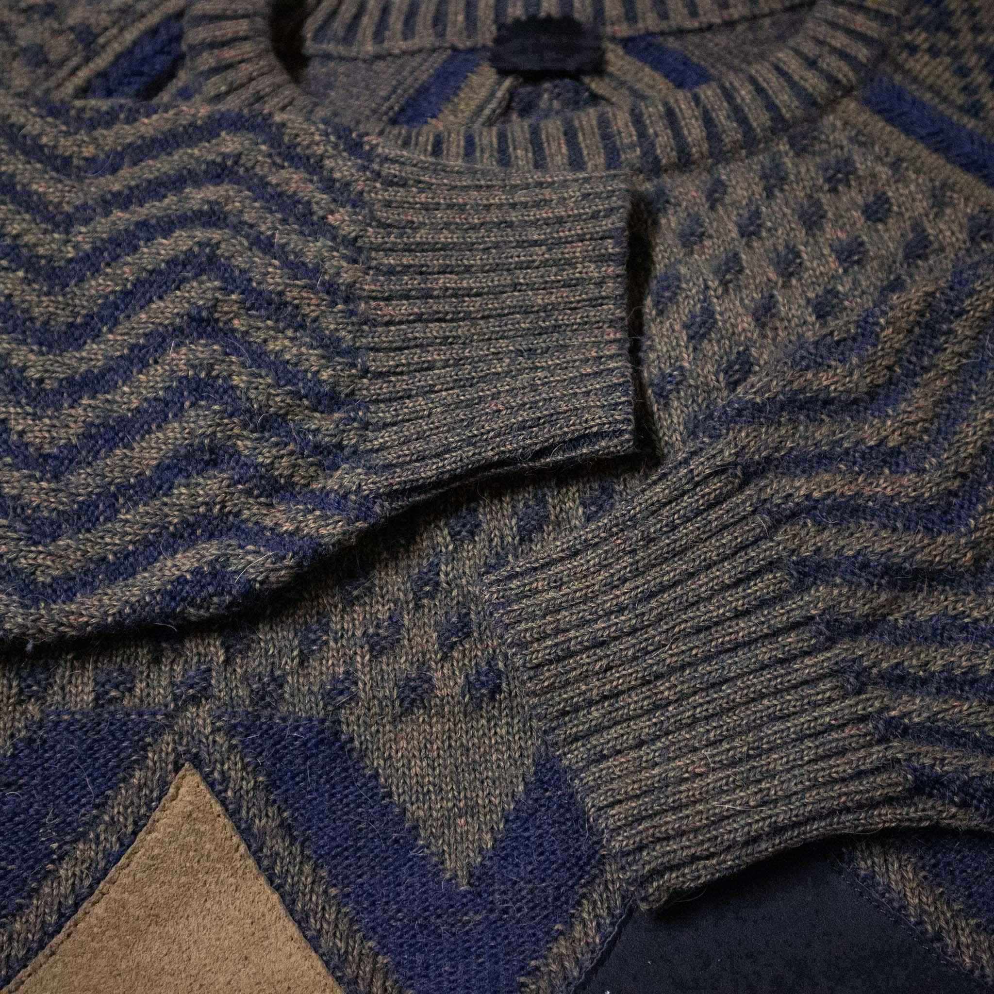 Vintage wool and alpaca sweater - Size XL