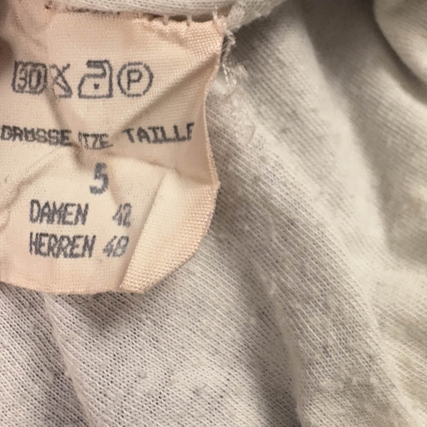 Giacca a vento Vintage gialla e viola con ricamo quarter zip anni 80 90 - Taglia 48 5 uomo