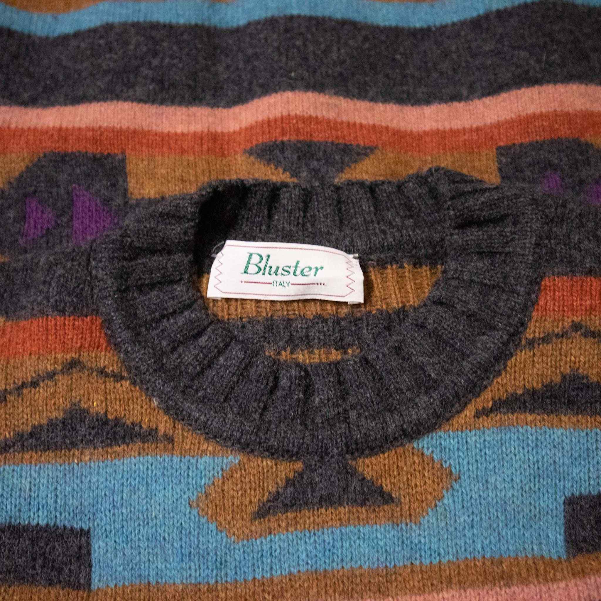 Vintage wool and angora blend sweater - Size L/XL