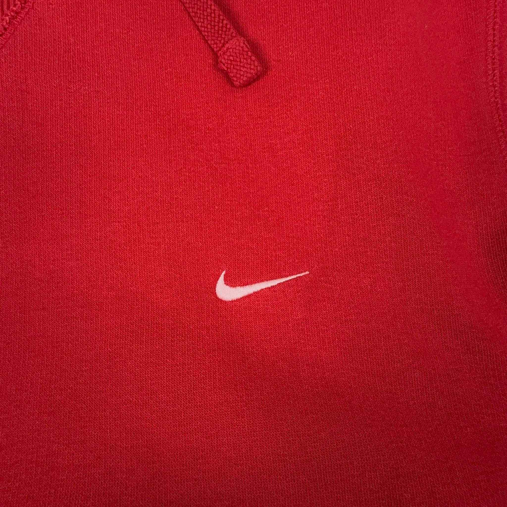 Nike Vintage 2000s Red Hoodie - Men's Size M