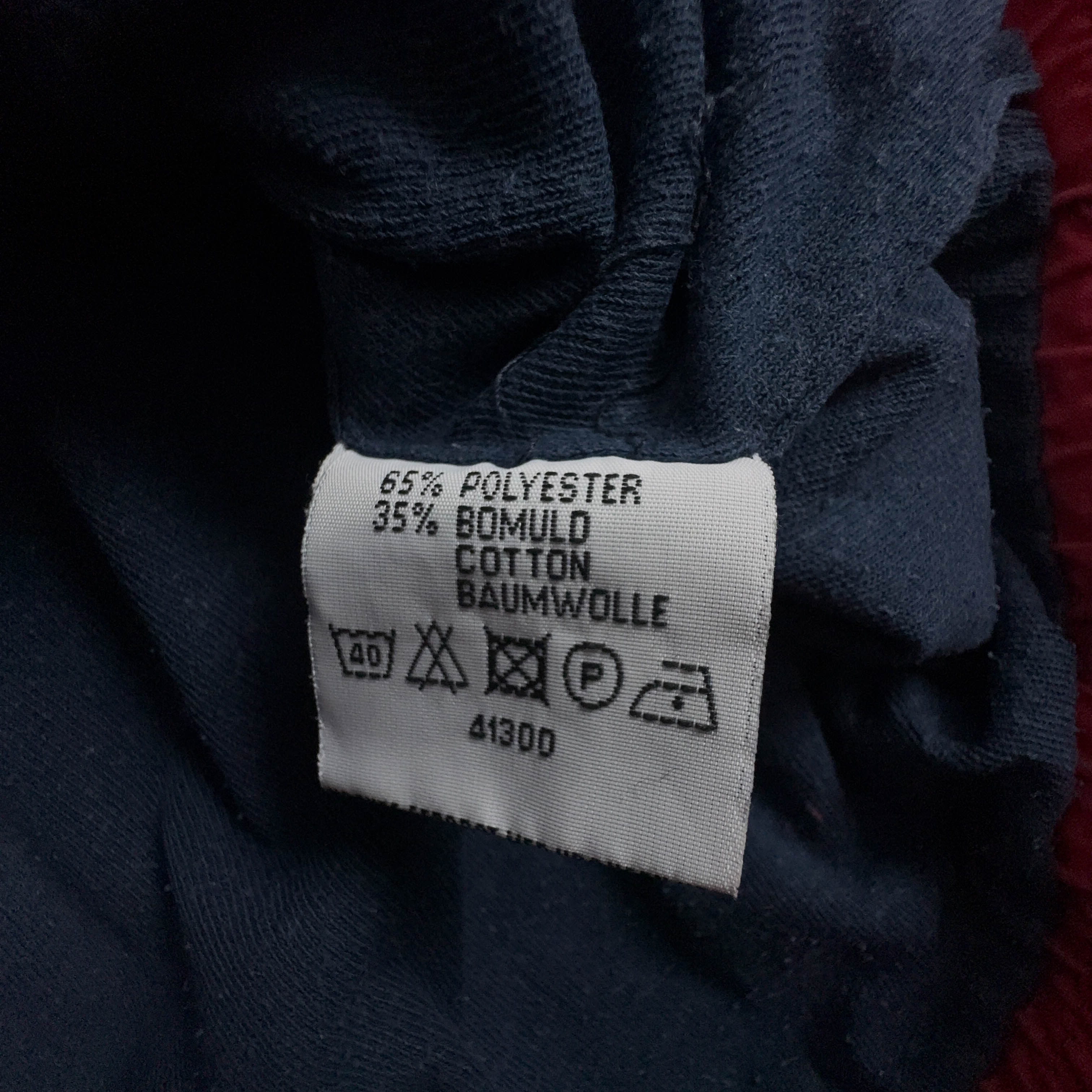 Giacca a vento Hummel Vintage rossa verde e blu anni 80 90 - Taglia XL/XXL uomo