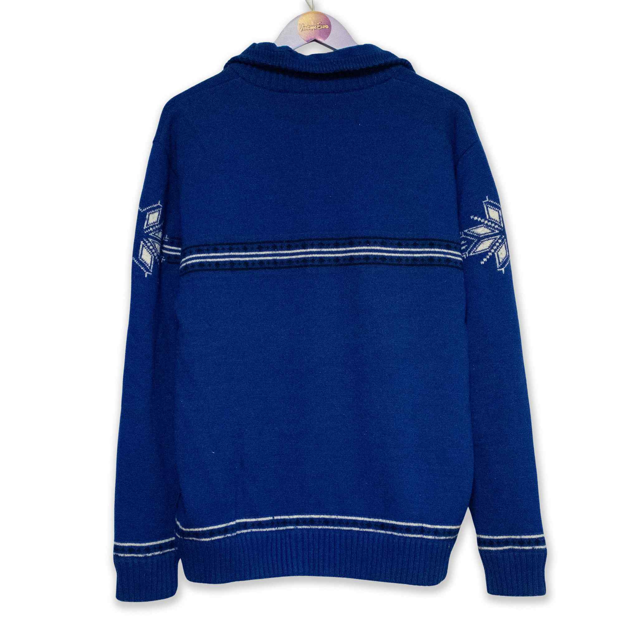 Maglione Vintage foderato 25% lana - Taglia L